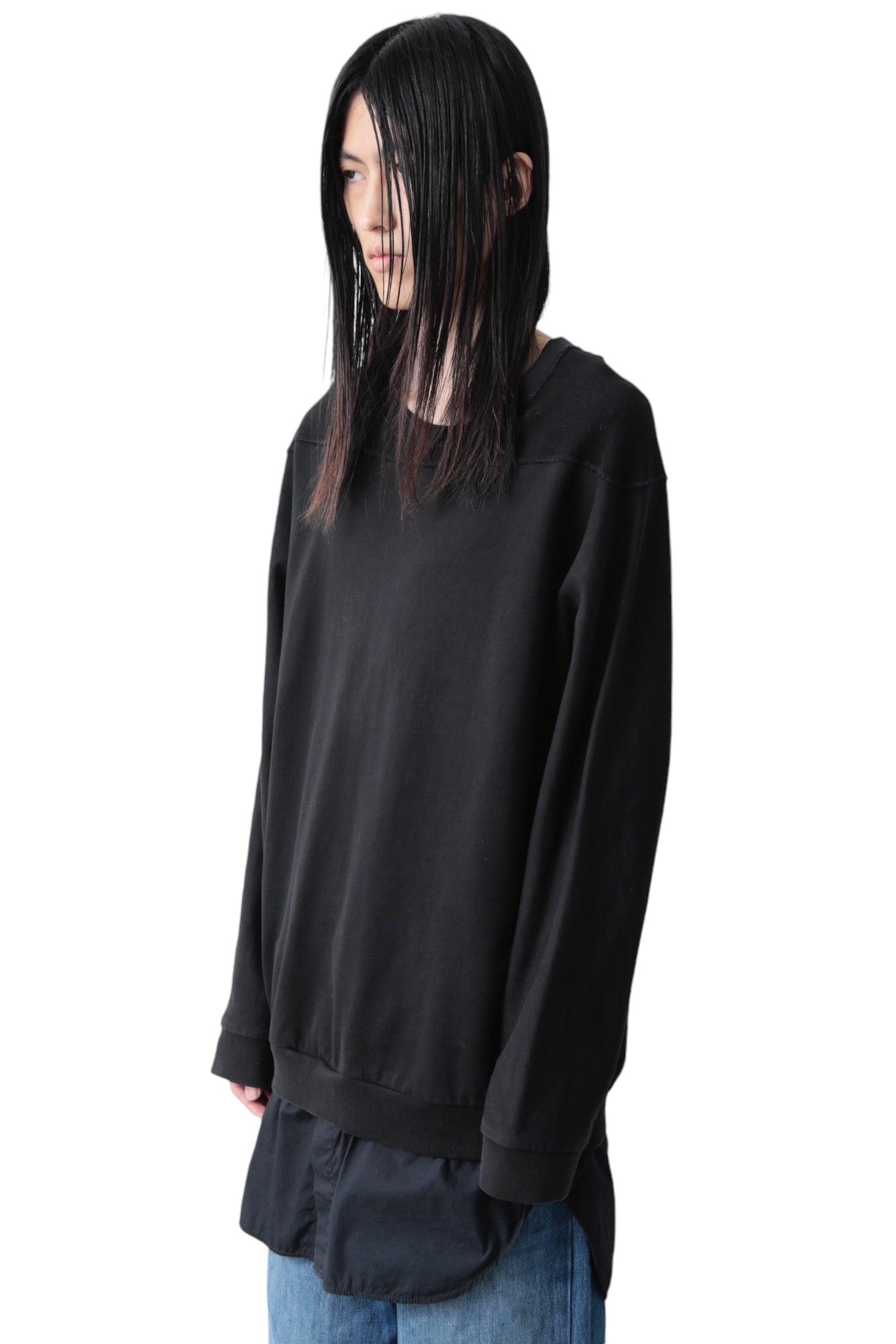 3.1 PHILLIP LIM SHIRT DOCKING SWEAT TOP