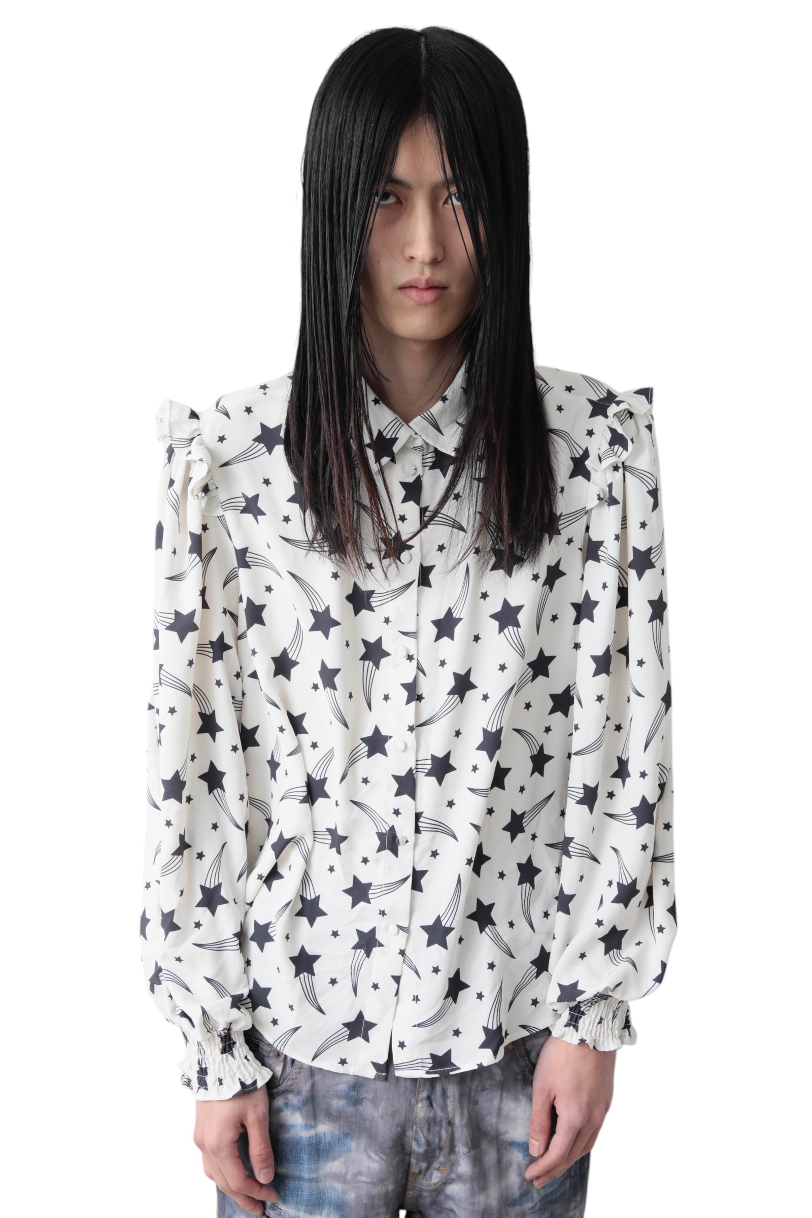 SHOOTING STAR FRILL SHIRT