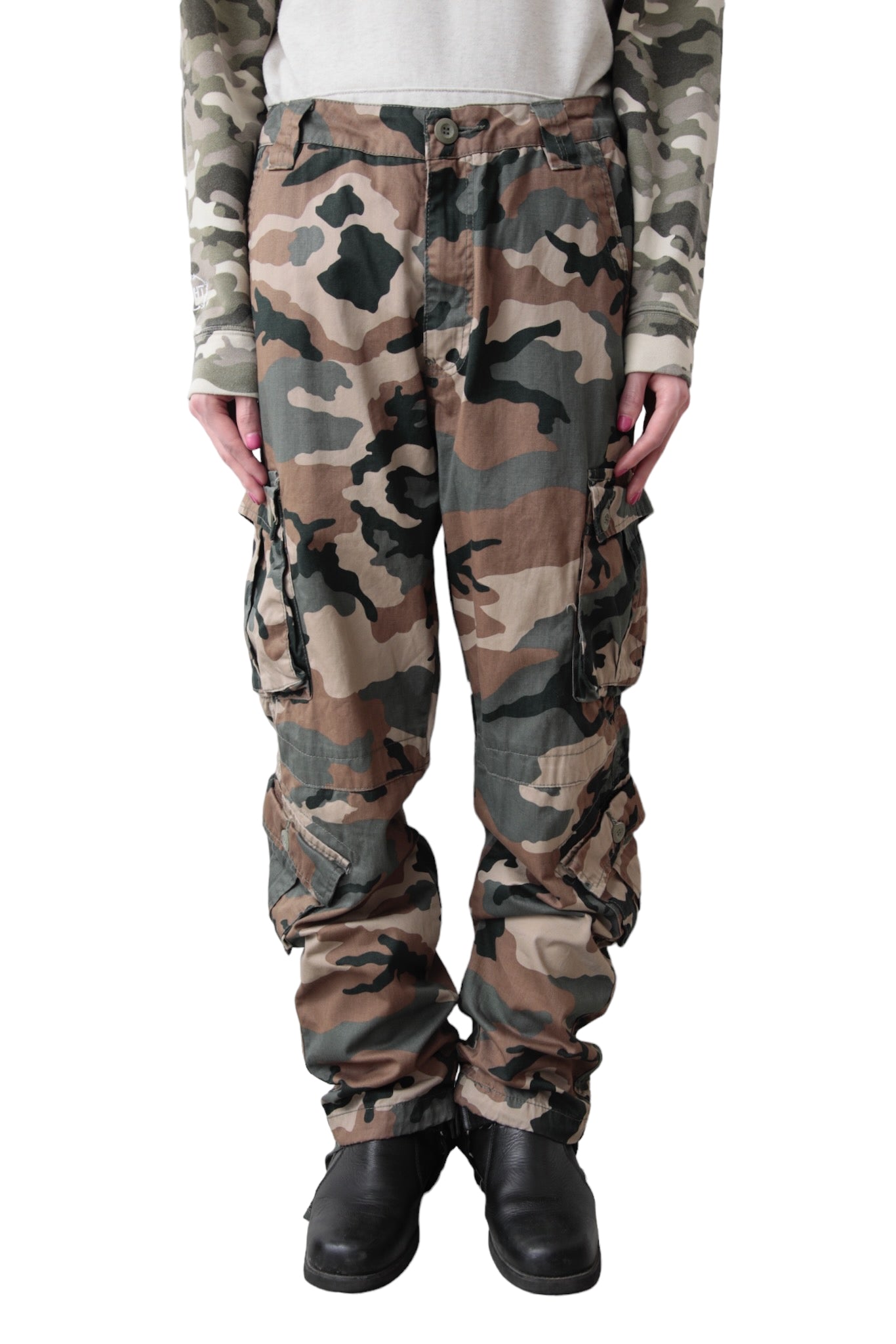 CAMO CARGO PANTS