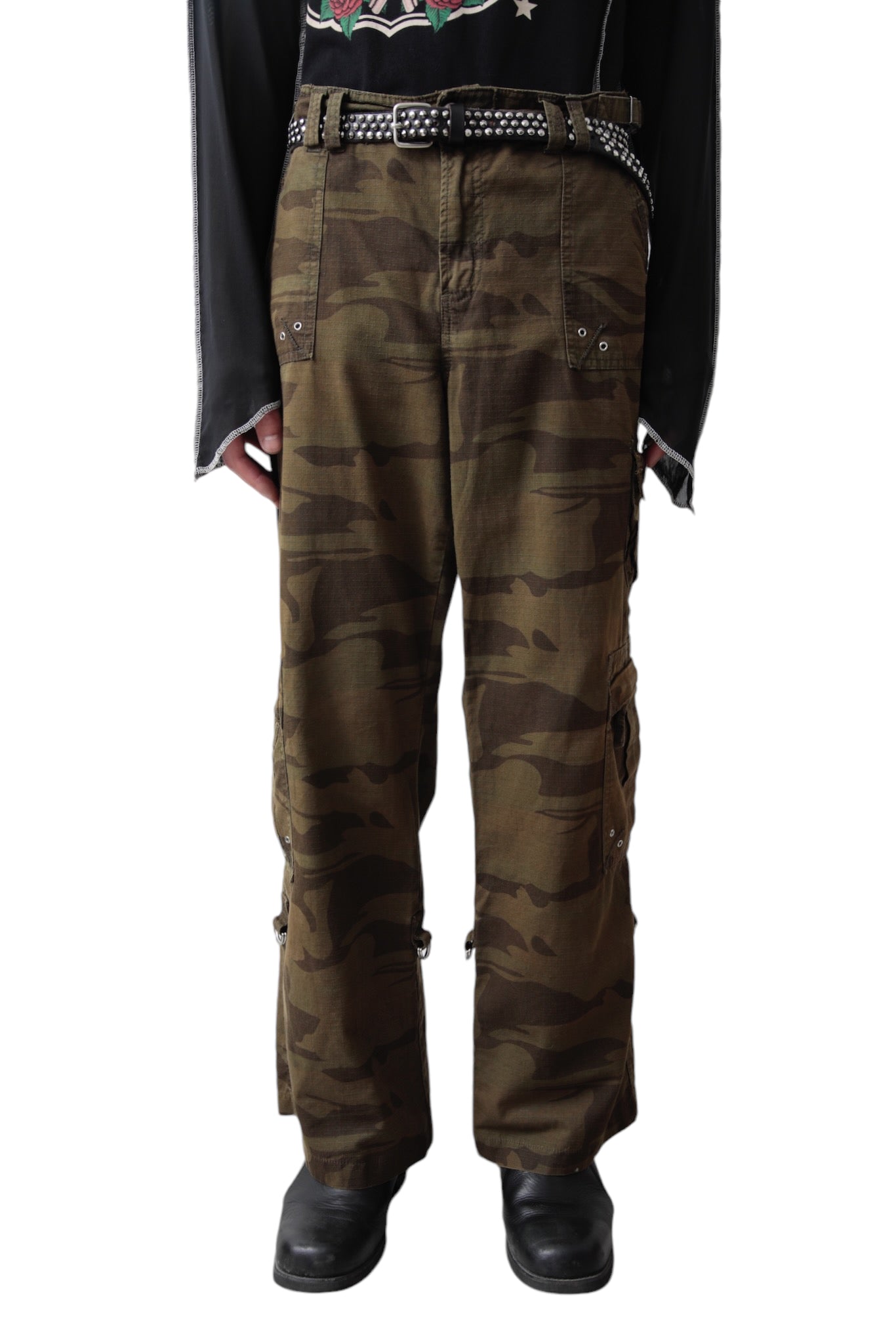 CAMO CARGO PANTS