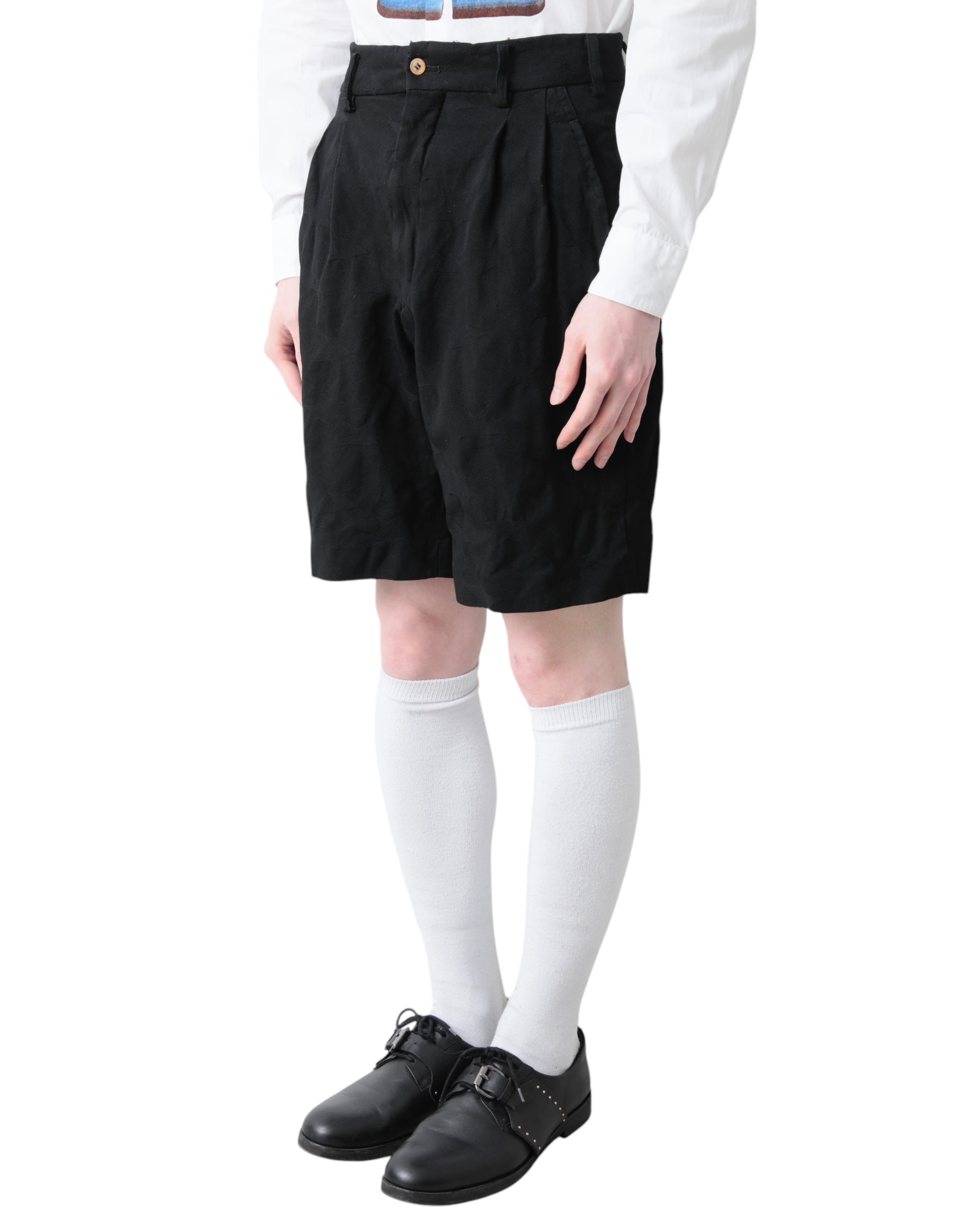 AD2006 COMME DES GARCONS STAR PATTERNED SHORTS