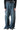 SIDE BUTTON SLIT BAGGY DENIM PANTS