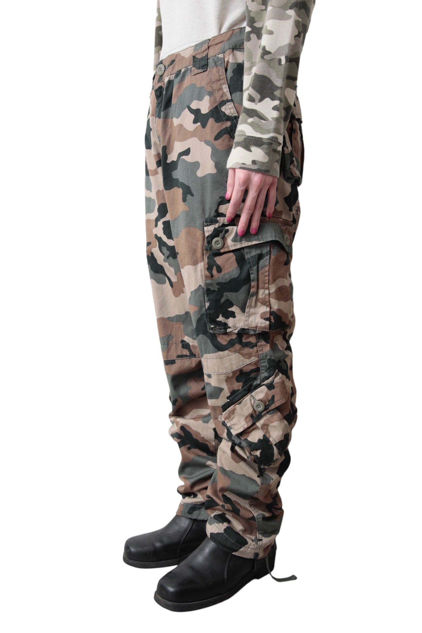 CAMO CARGO PANTS