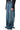 SIDE BUTTON SLIT BAGGY DENIM PANTS