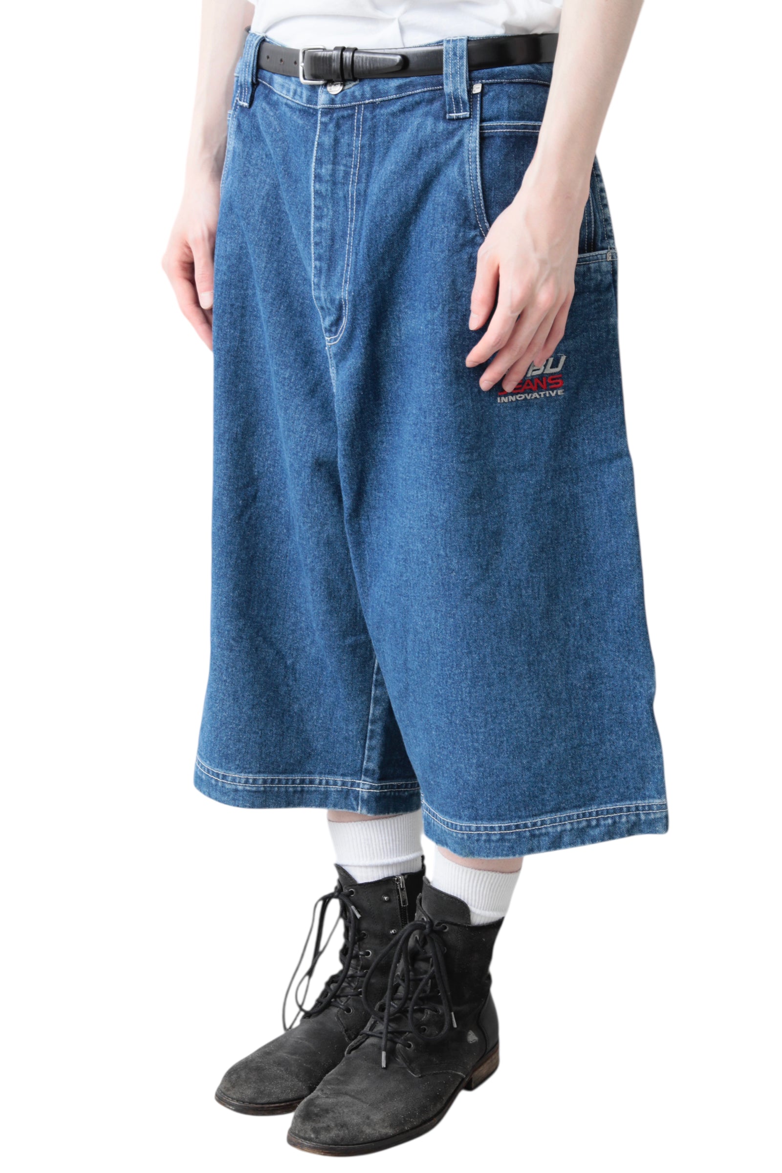 FUBU CARGO BAGGY DENIM SHORTS
