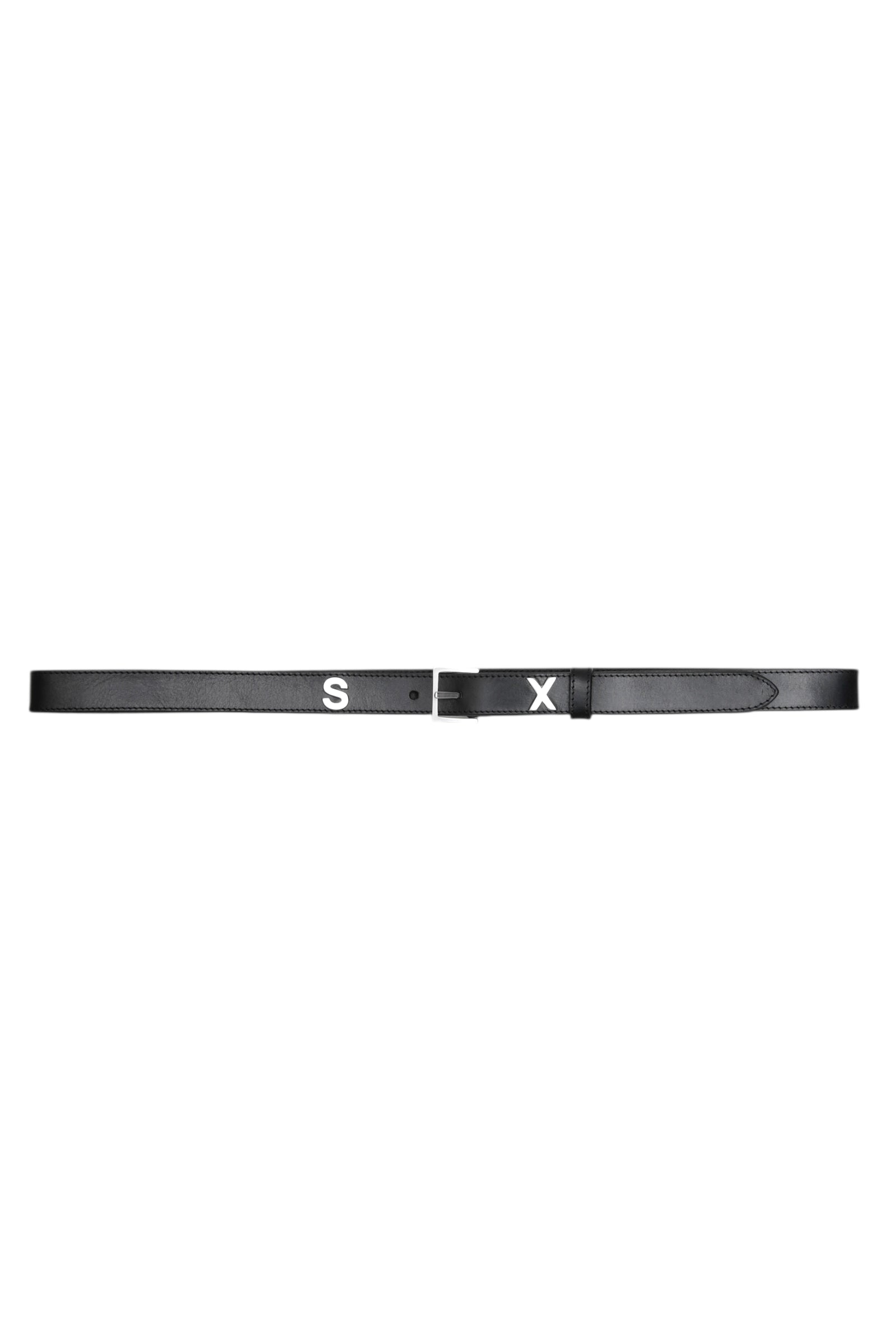 MARTINE ROSE SEX LEATHER BELT