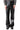 WIDE LEATHER FLARE PANTS