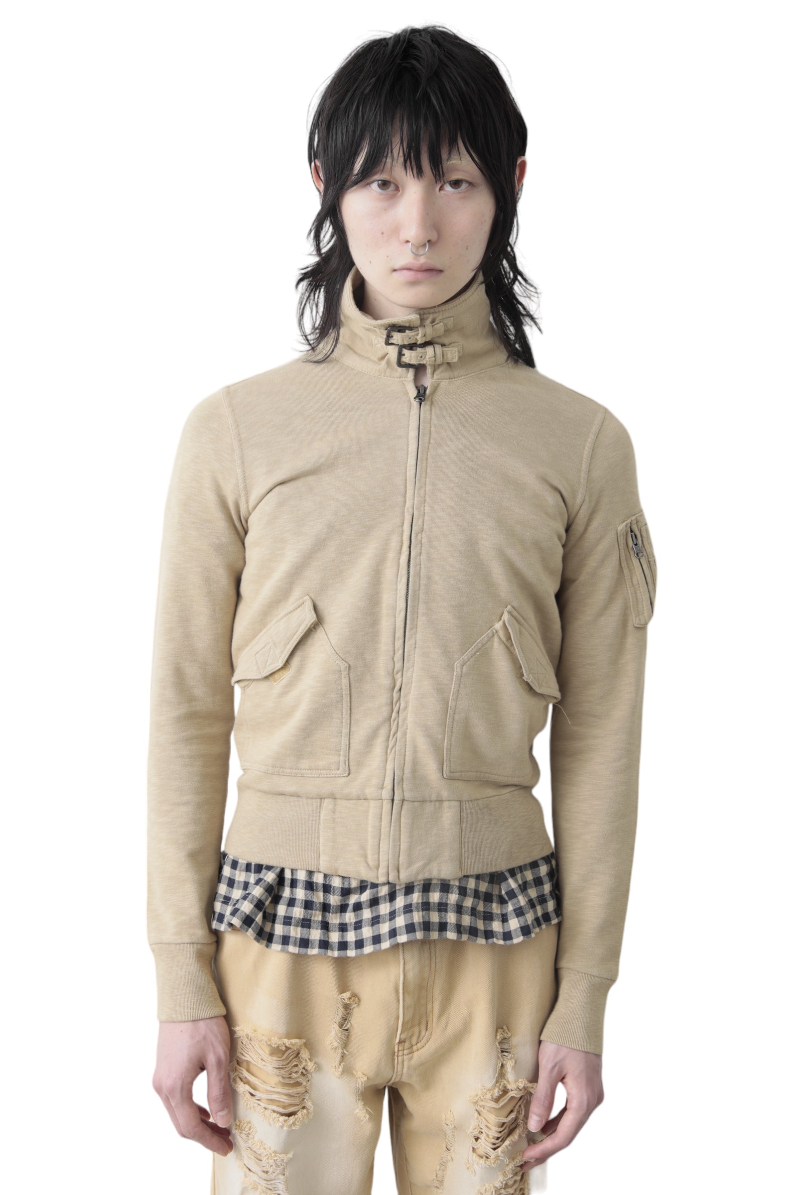 MILITARY COTTON BLOUSON