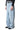 FRONT POCKET BLUE BAGGY DENIM PANTS