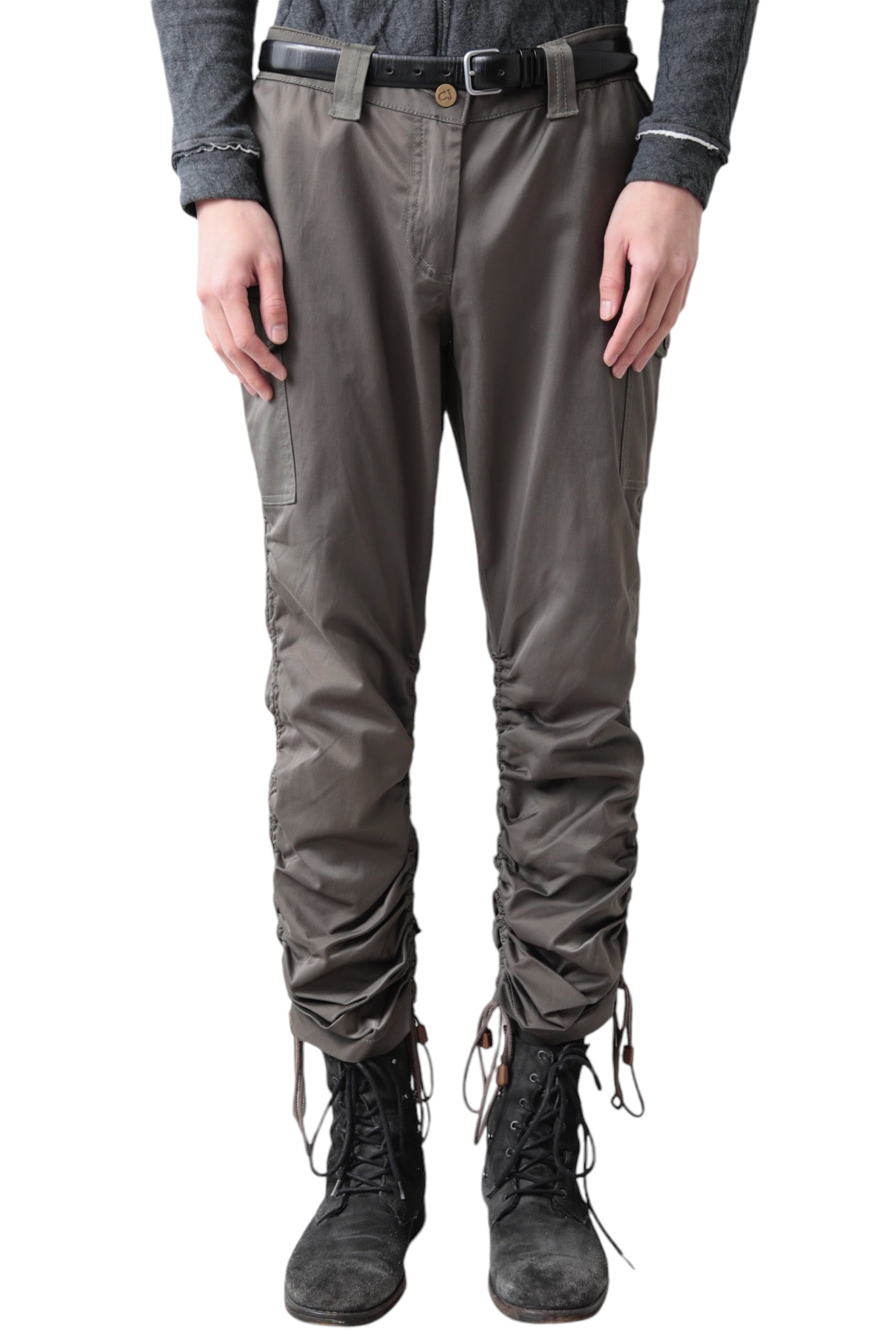 DRAW STRING GATHER CARGO PANTS