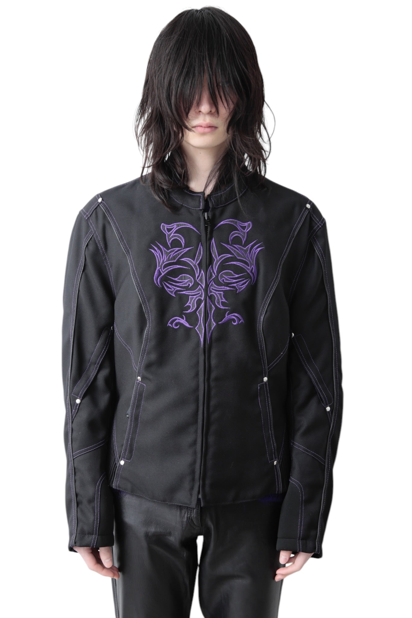 EMBROIDERY STITCHED BLOUSON