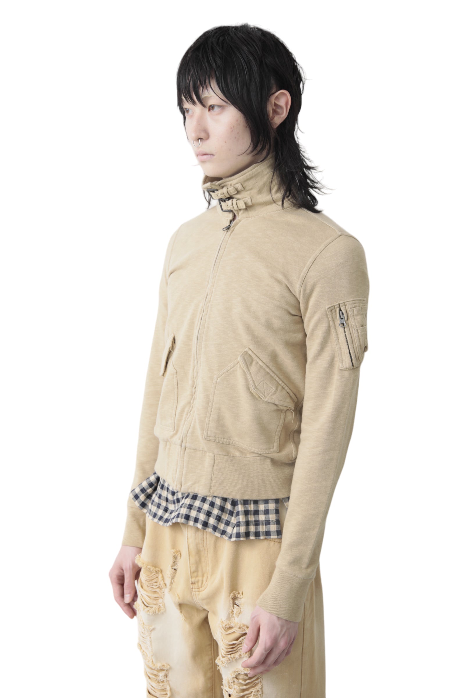 MILITARY COTTON BLOUSON