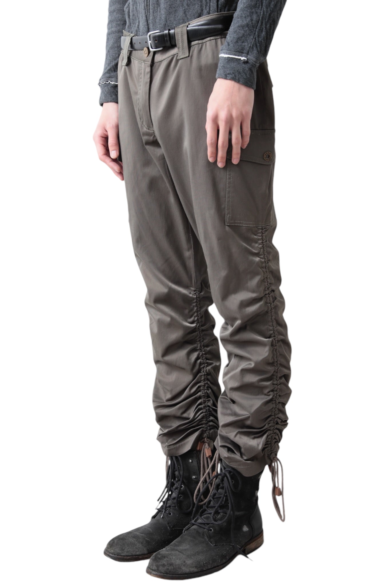 DRAW STRING GATHER CARGO PANTS