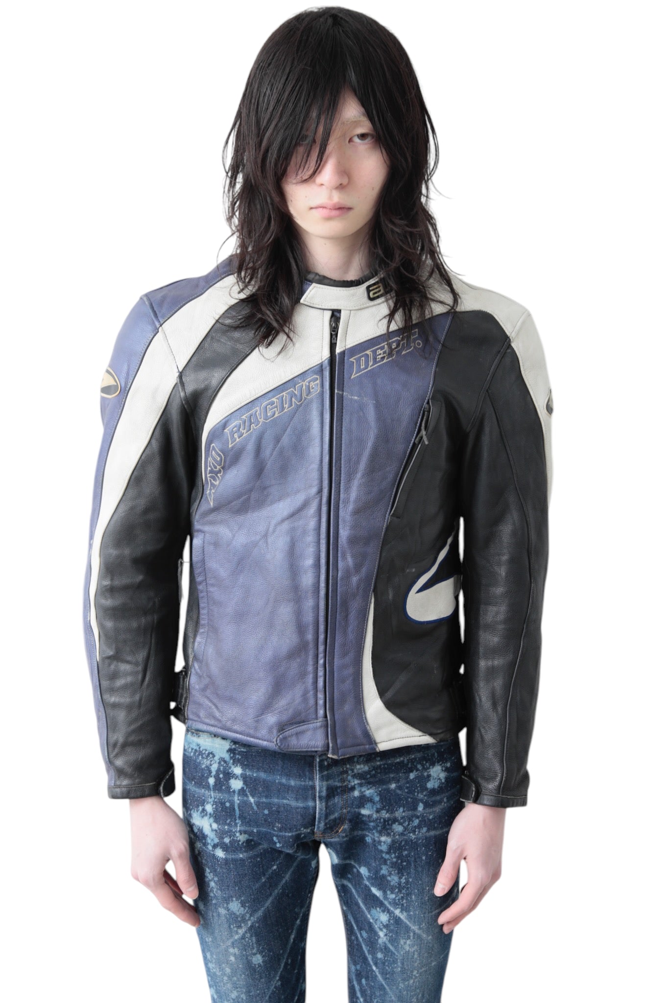 TRICO COLOR RACING MOTO BLOUSON