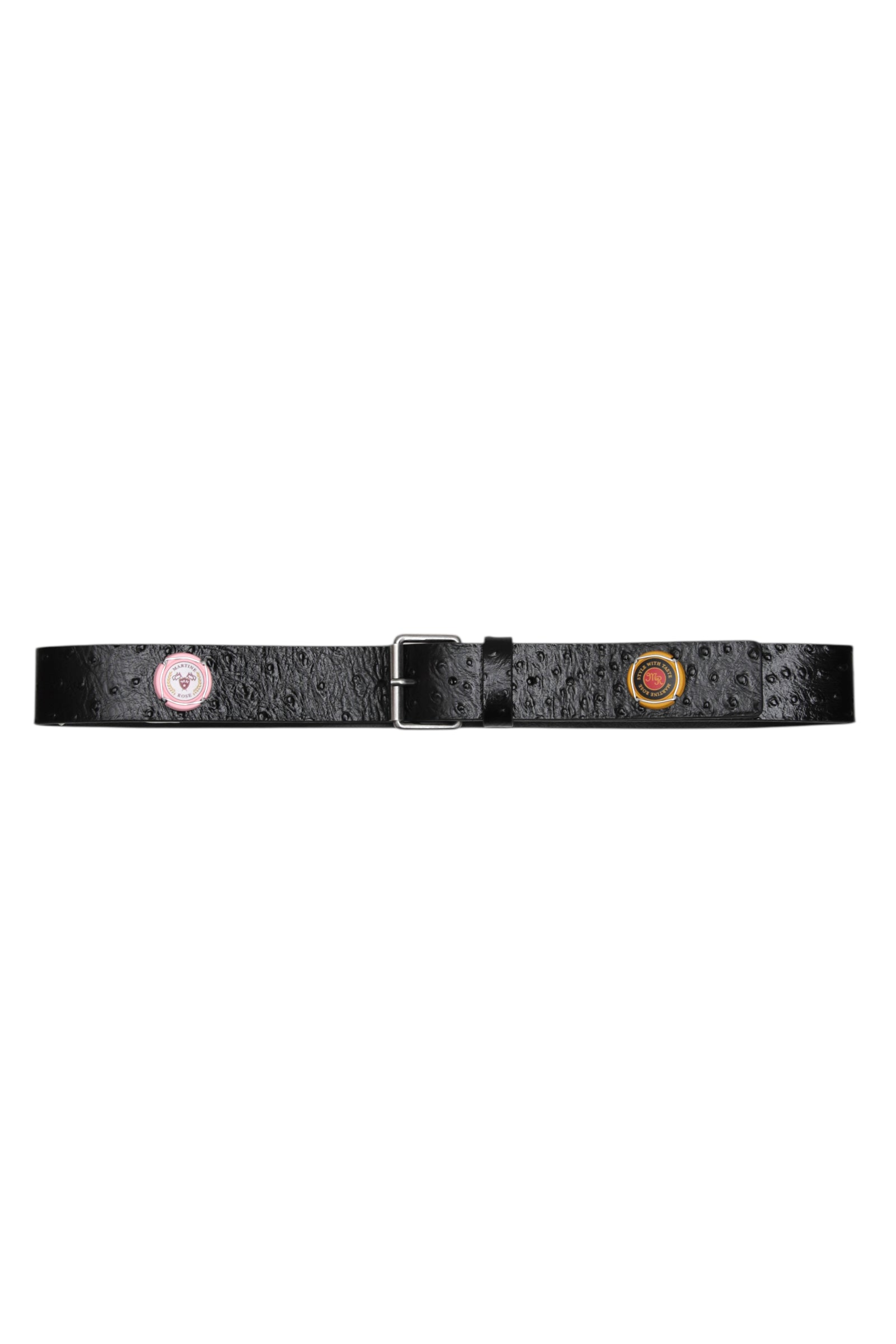 MARTINE ROSE CHAMPAGNE CAP CLASSIC BELT