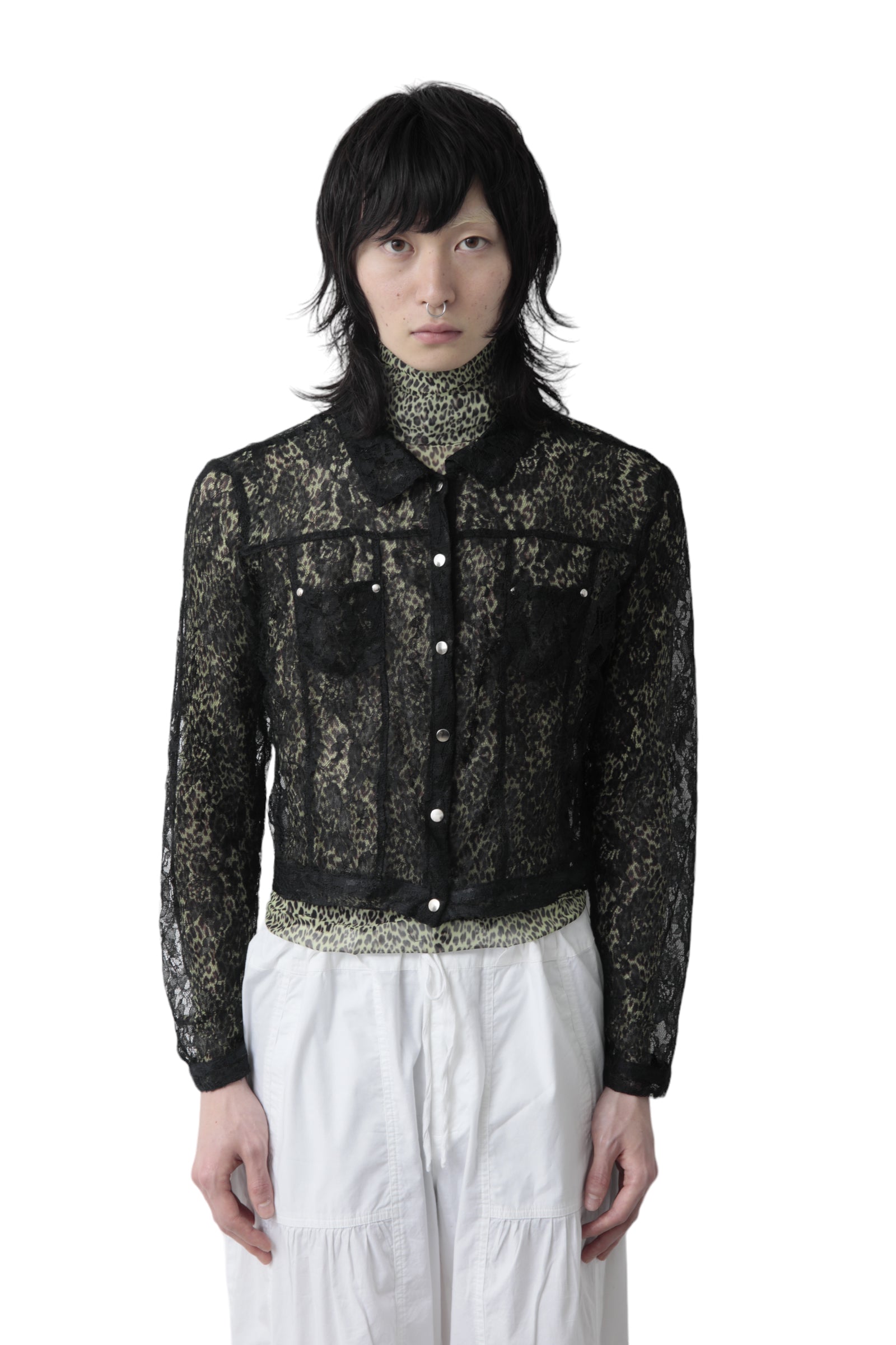 LACE WESTERN BLOUSON