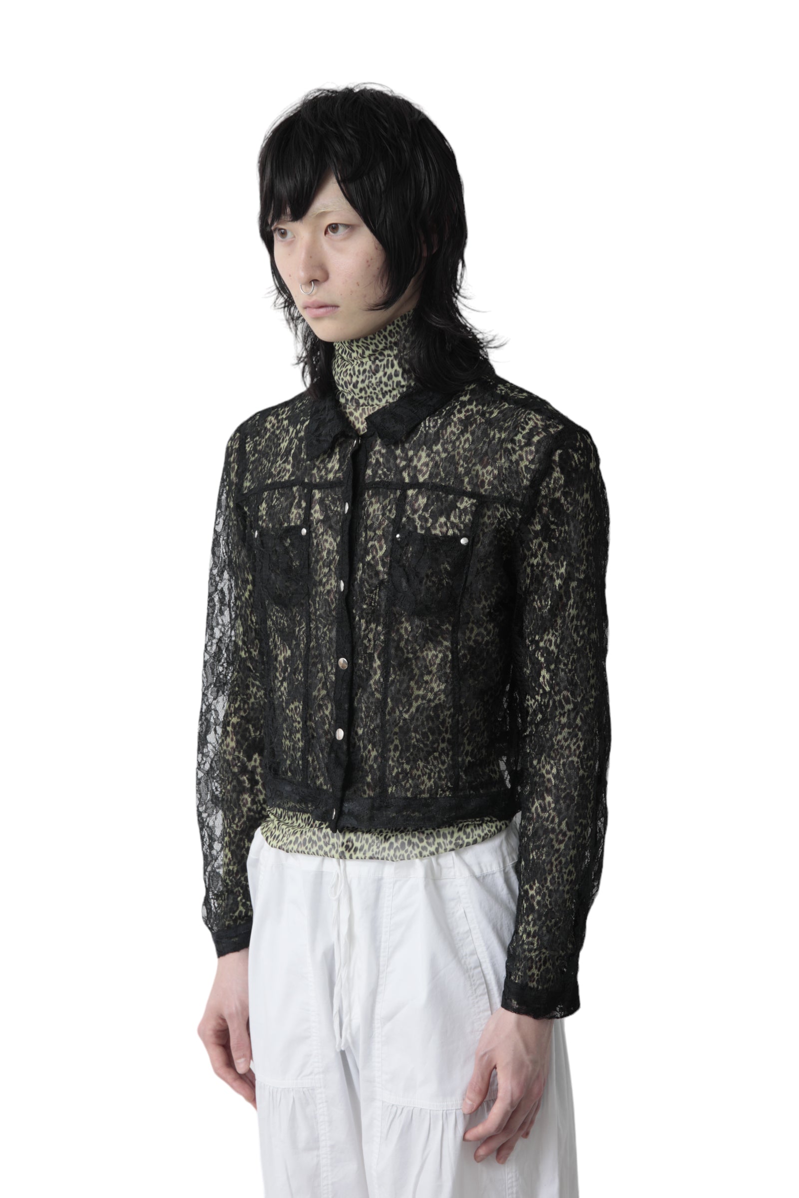 LACE WESTERN BLOUSON