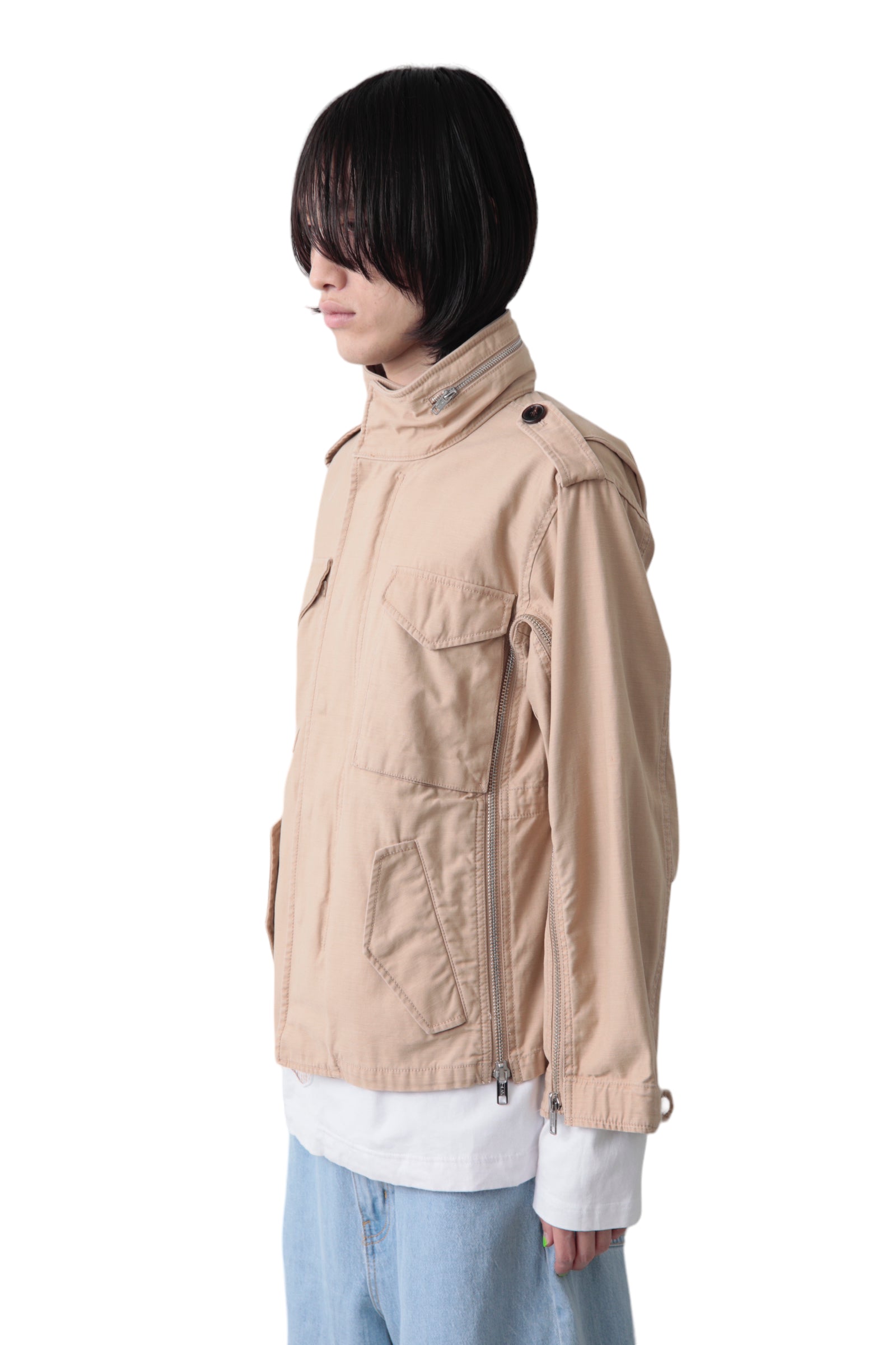 3.1 PHILLIP LIM DETACHABLE MILITARY BLOUSON