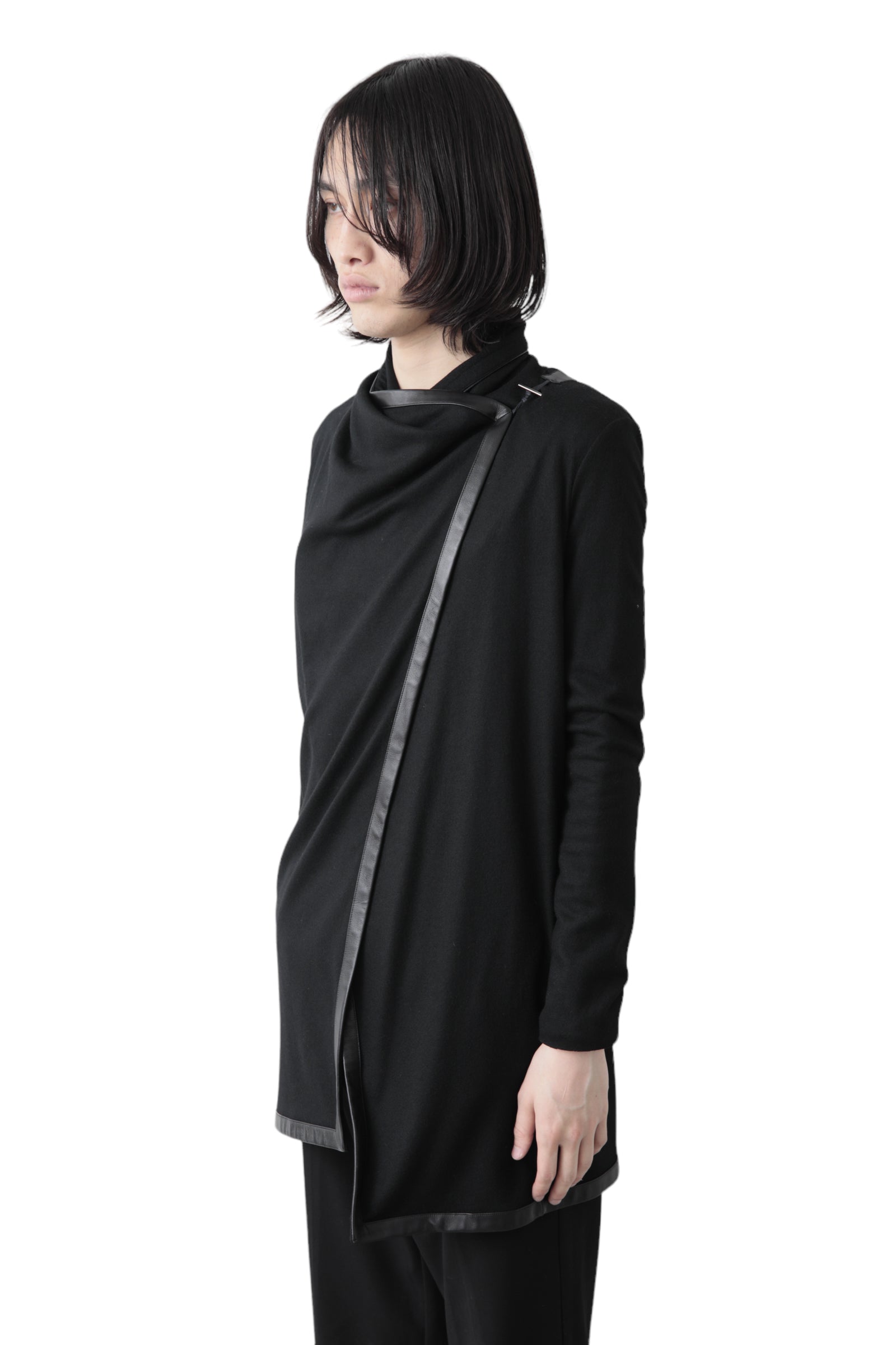 LATE 2000s HELMUT LANG ASYMMETRY CARDIGAN