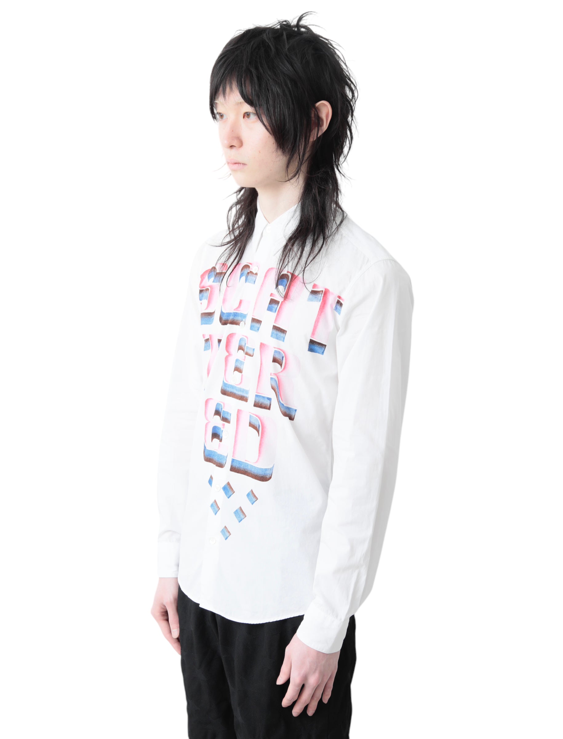 DRIES VAN NOTEN PRINTED CLASSIC SHIRT
