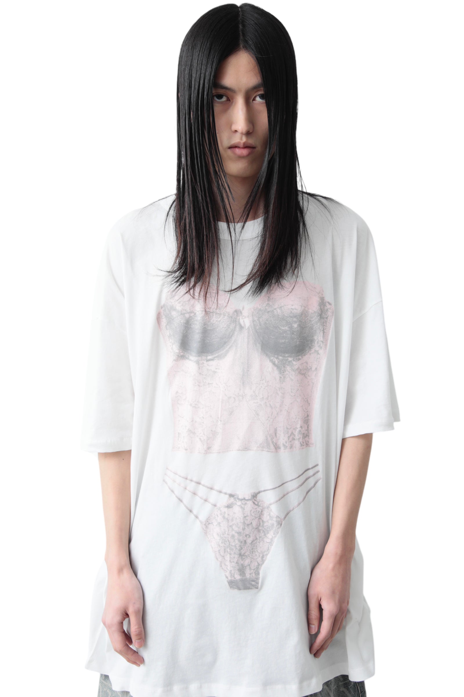 VAQUERA TROMPE OEIL TALL TEE