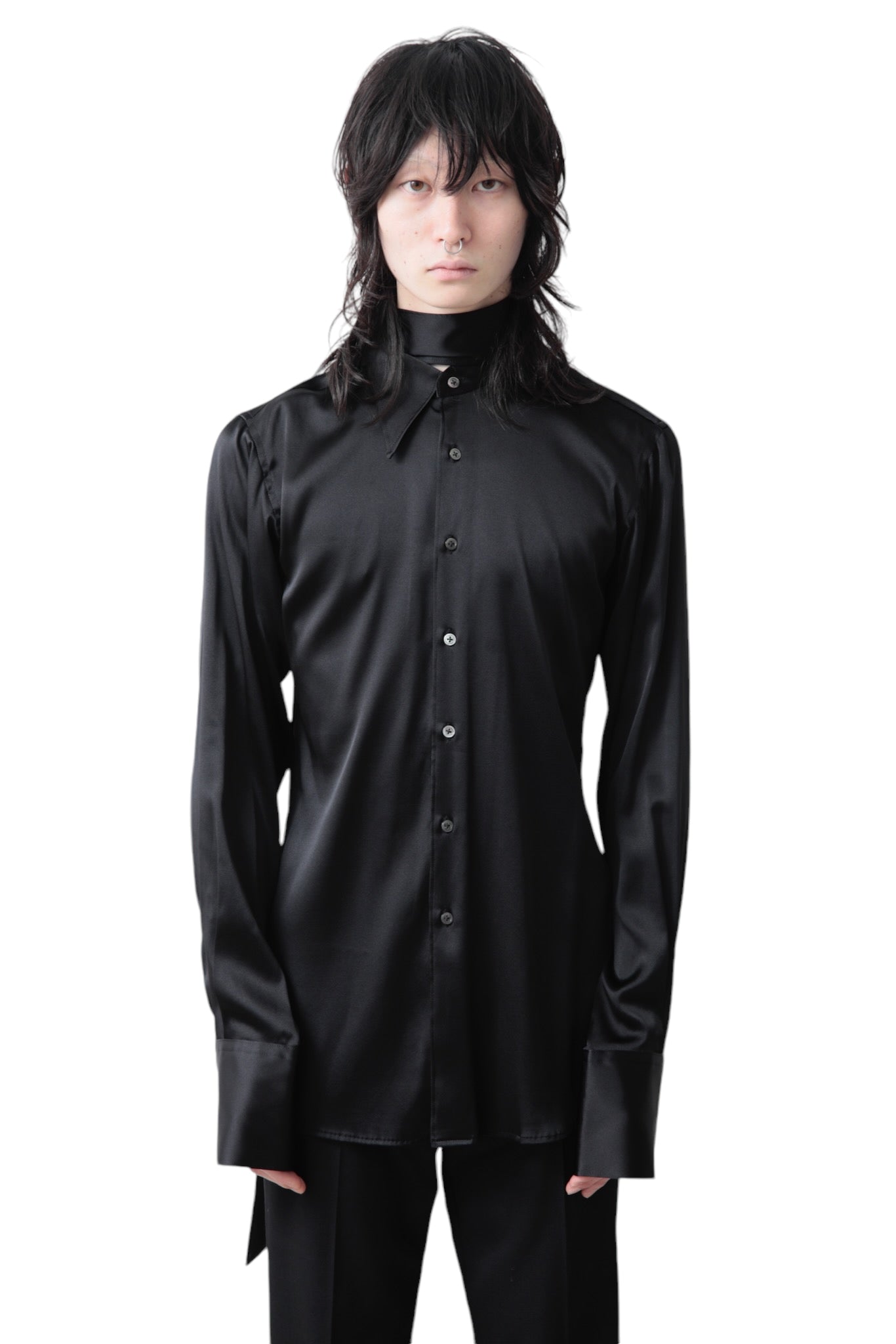 KEISUKEYOSHIDA LONG COLLAR SHIRT