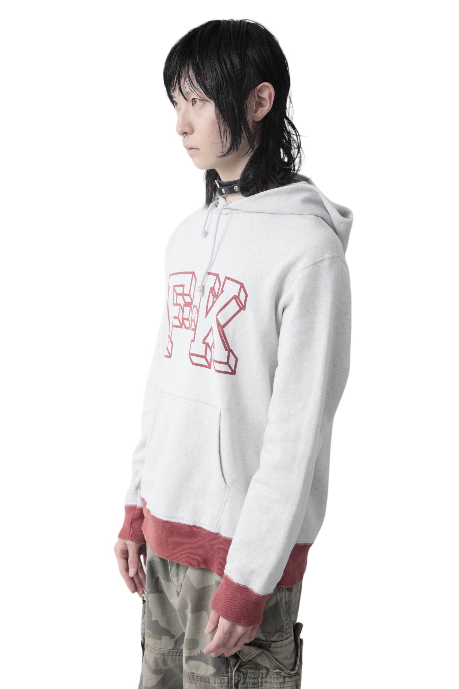 2000S HYSTERIC GLAMOUR LOGO PULLOVER HOODIE