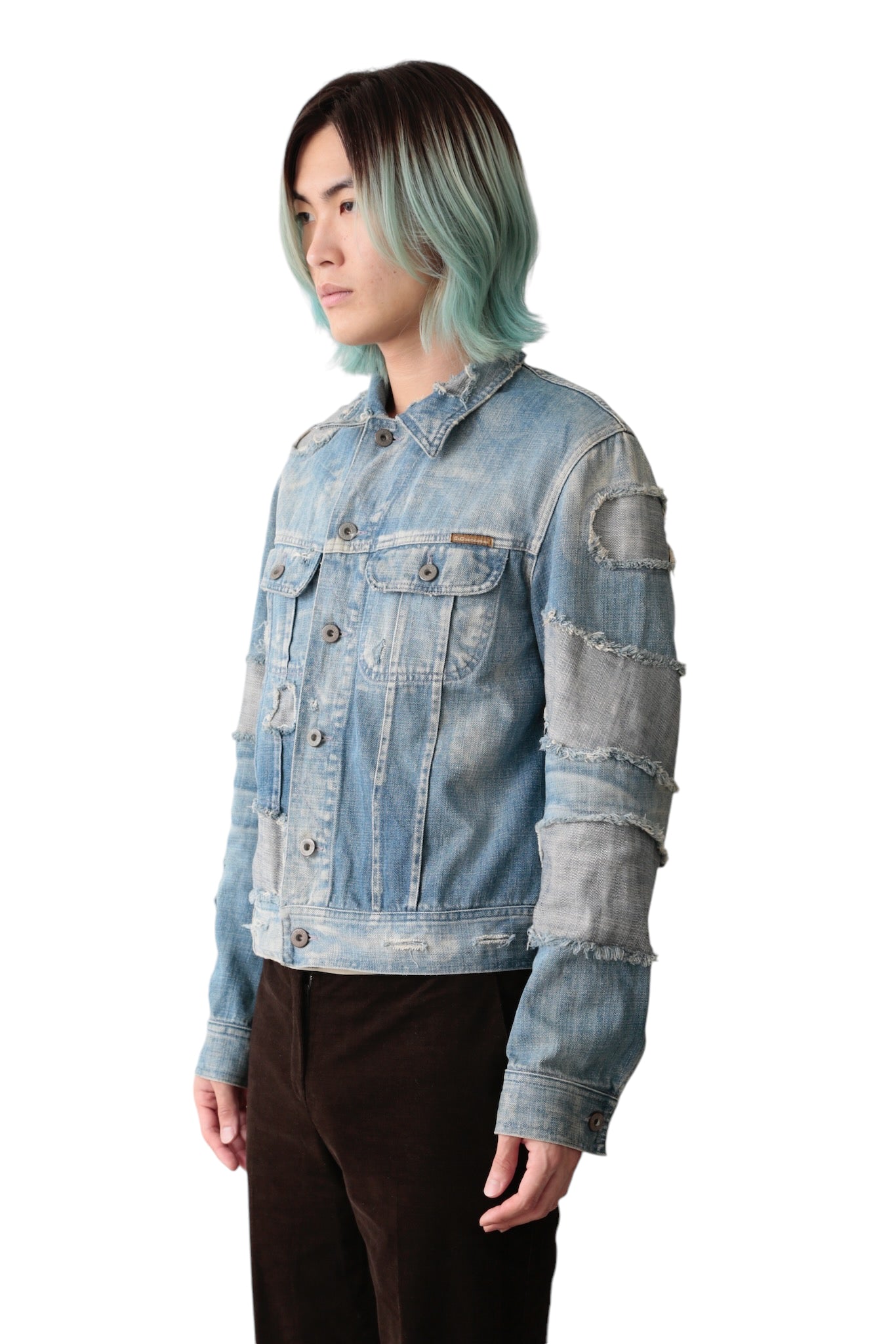 2000s D&G CRAFT DENIM BLOUSON