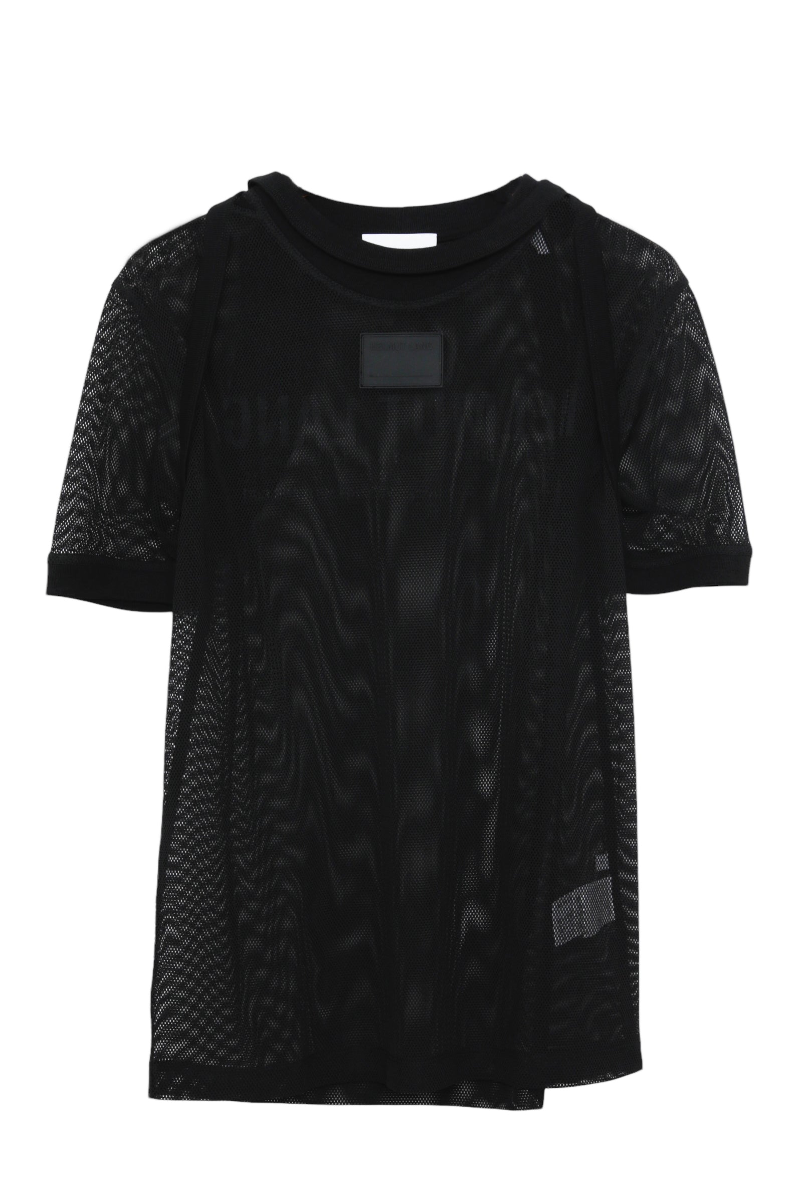 HELMUT LANG LOGO MESH TEE