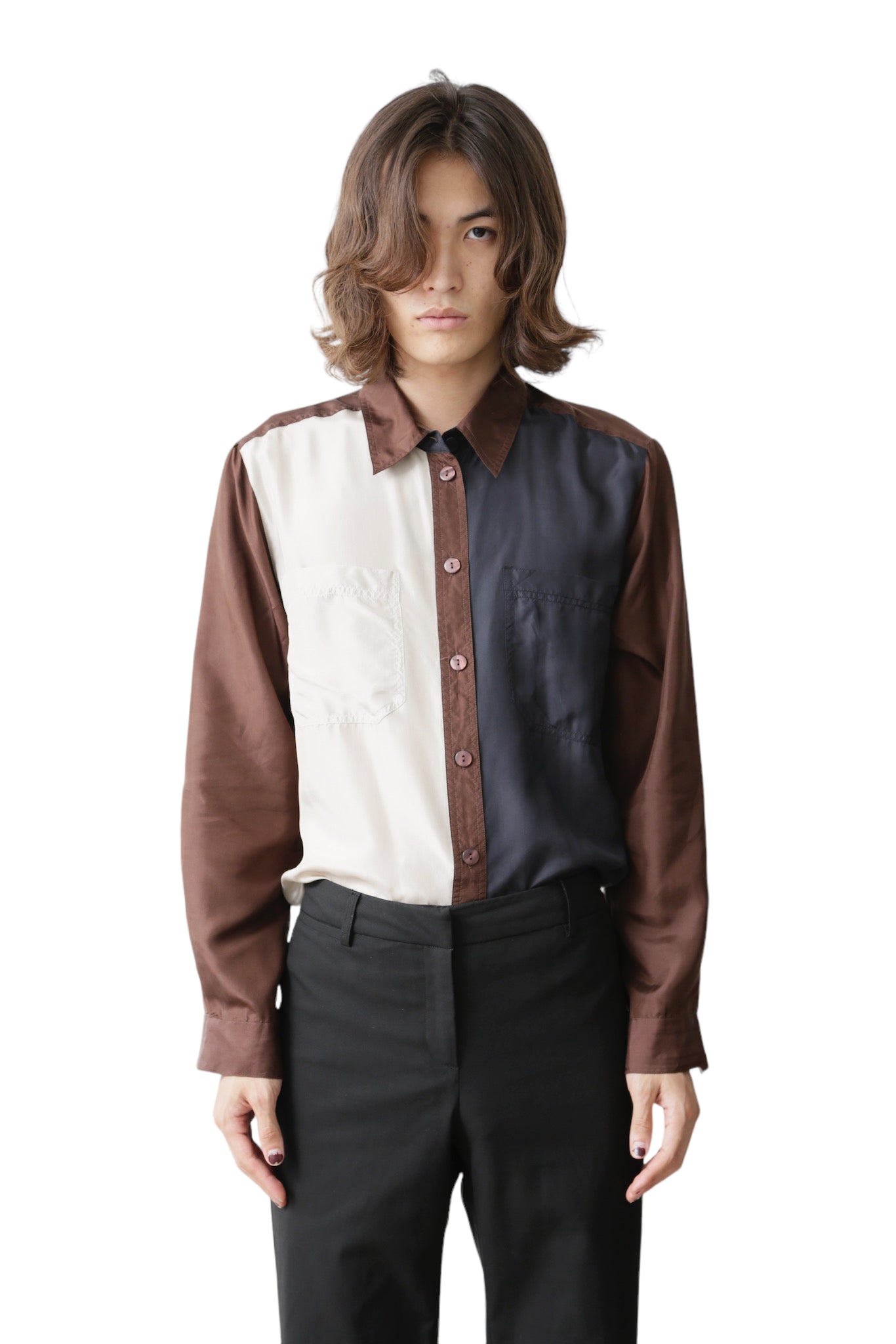 TRICO COLOR SILK SHIRT