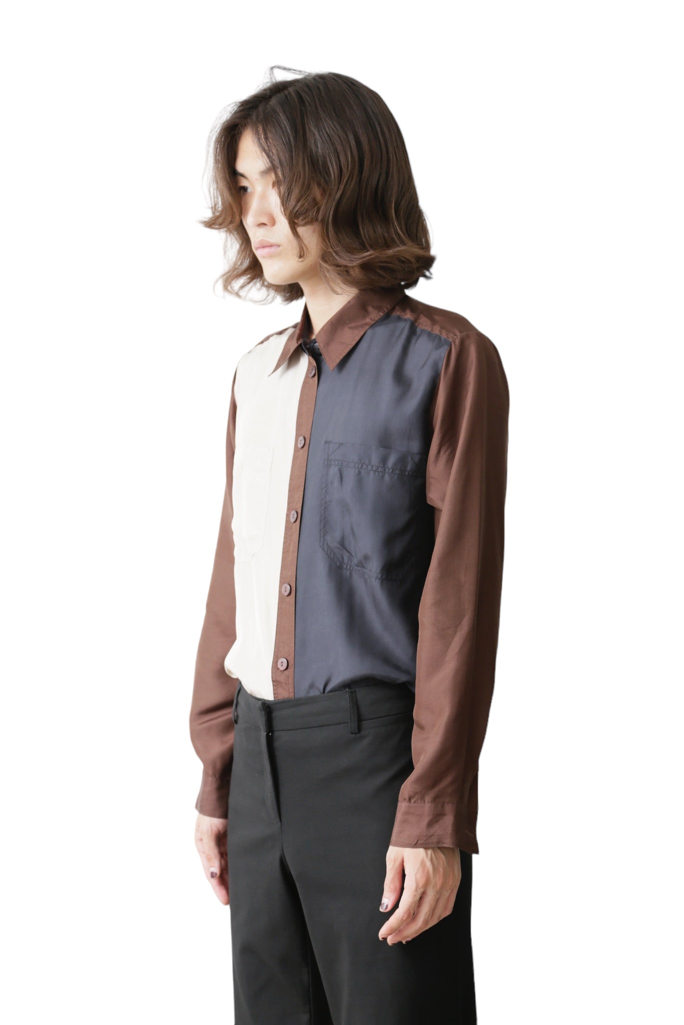 TRICO COLOR SILK SHIRT