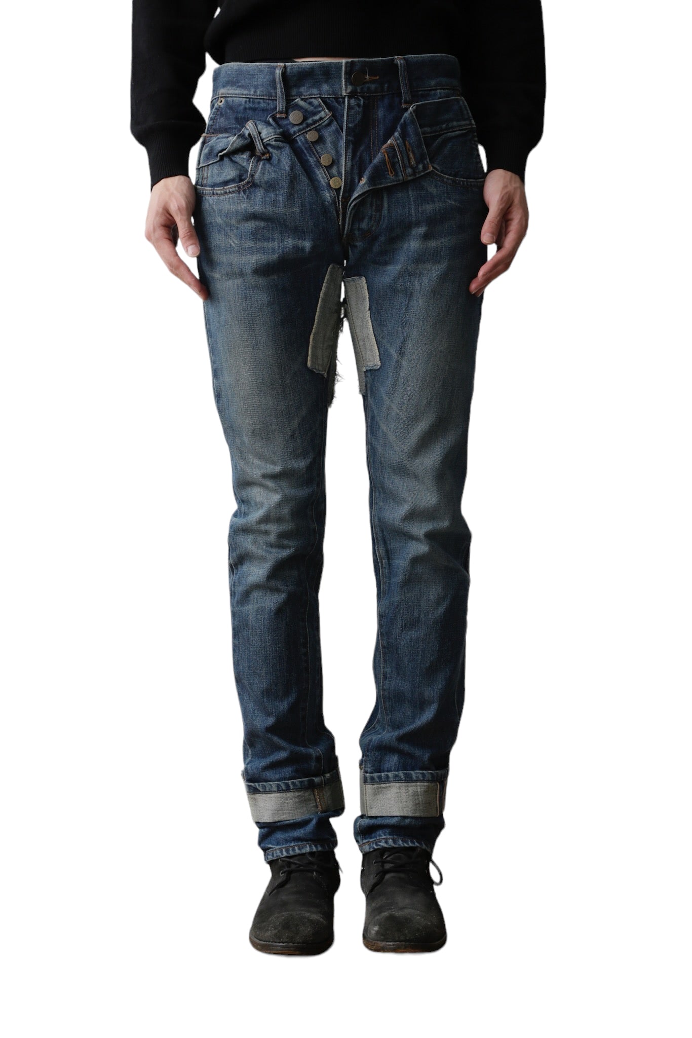 Jean-Paul GAULTIER DOCKING DENIM PANTS