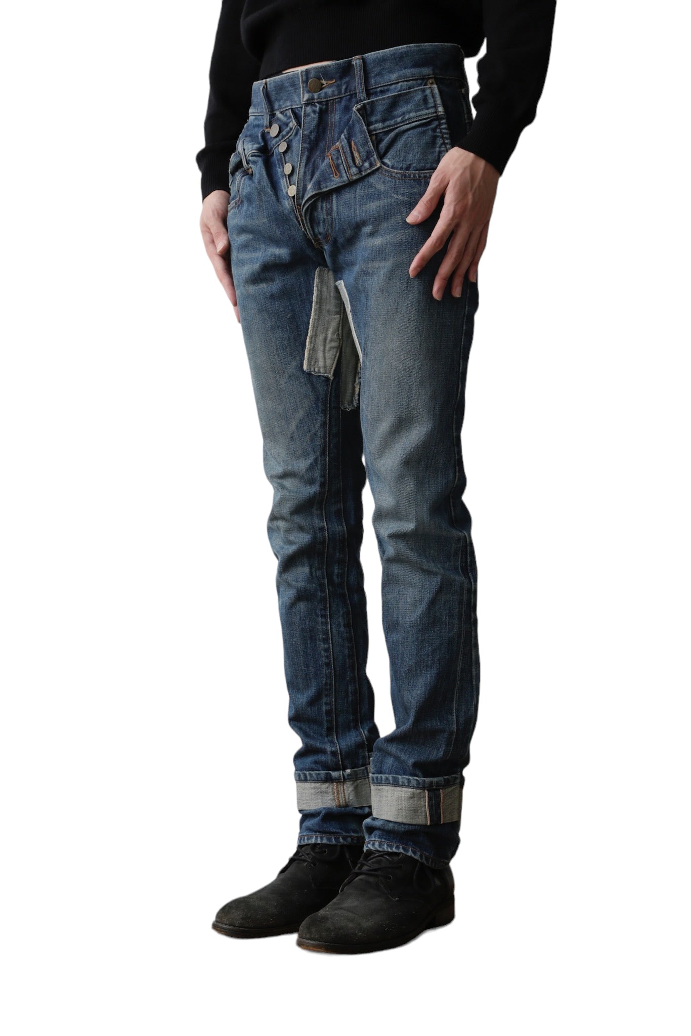 Jean-Paul GAULTIER DOCKING DENIM PANTS