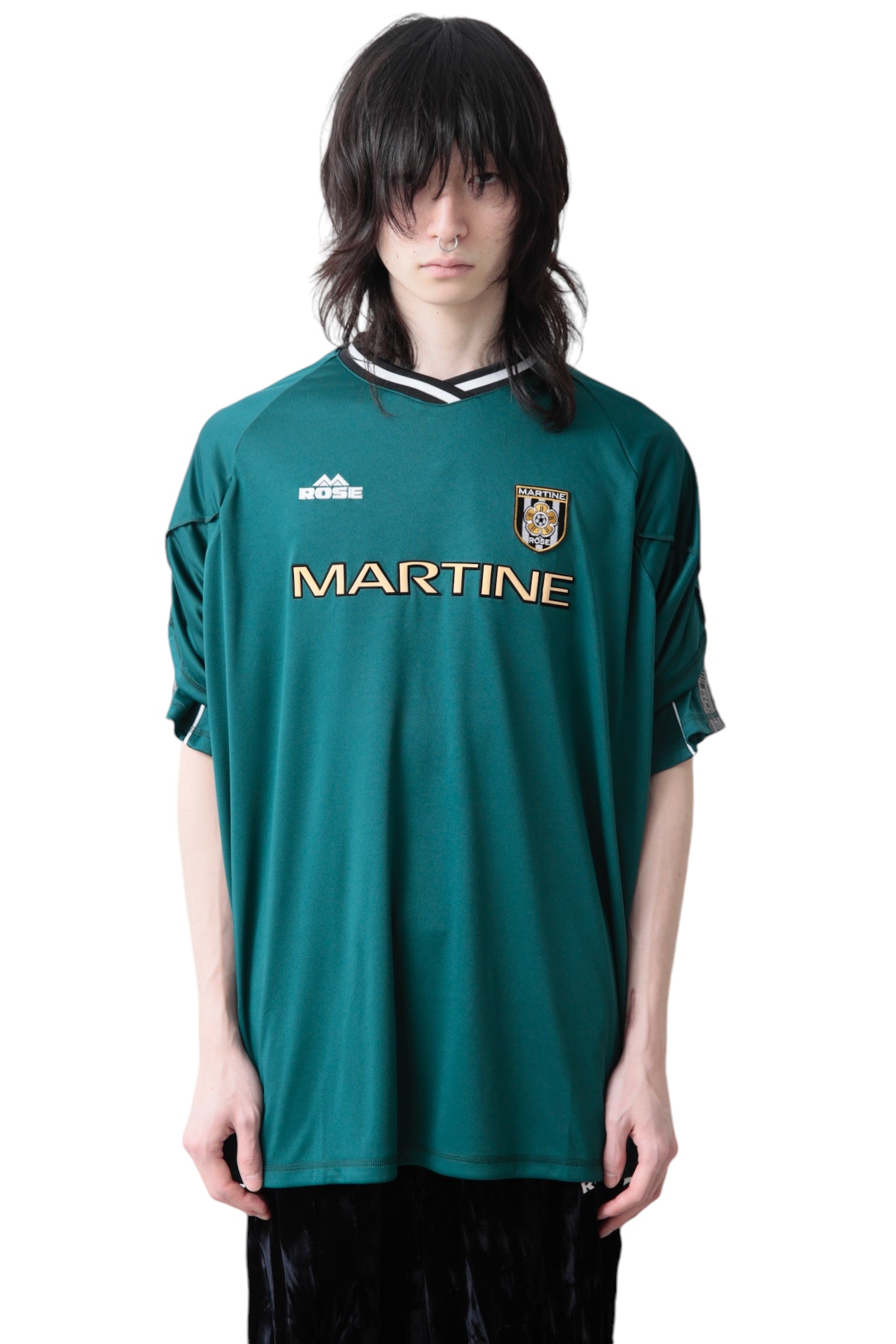 MARTINE ROSE CELEBRATION FOOTBALL TOP