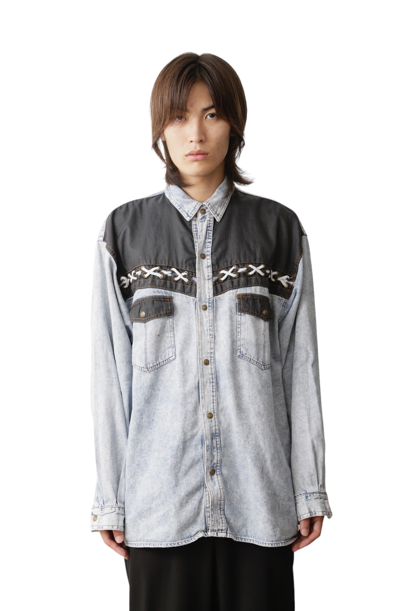 OVER SIZE WESTERN SHIRT