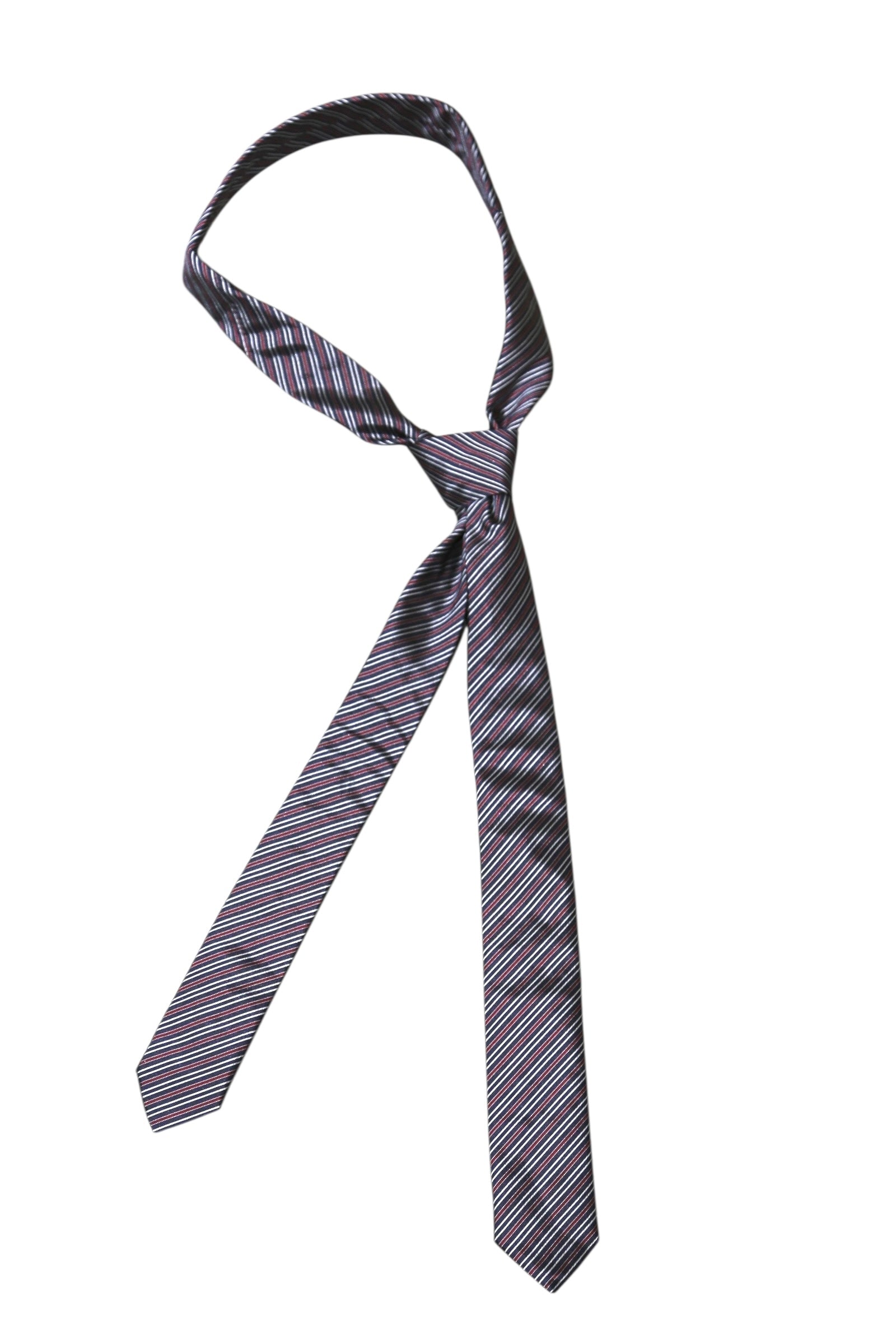 DIOR HOMME REGIMENTAL NARROW TIE