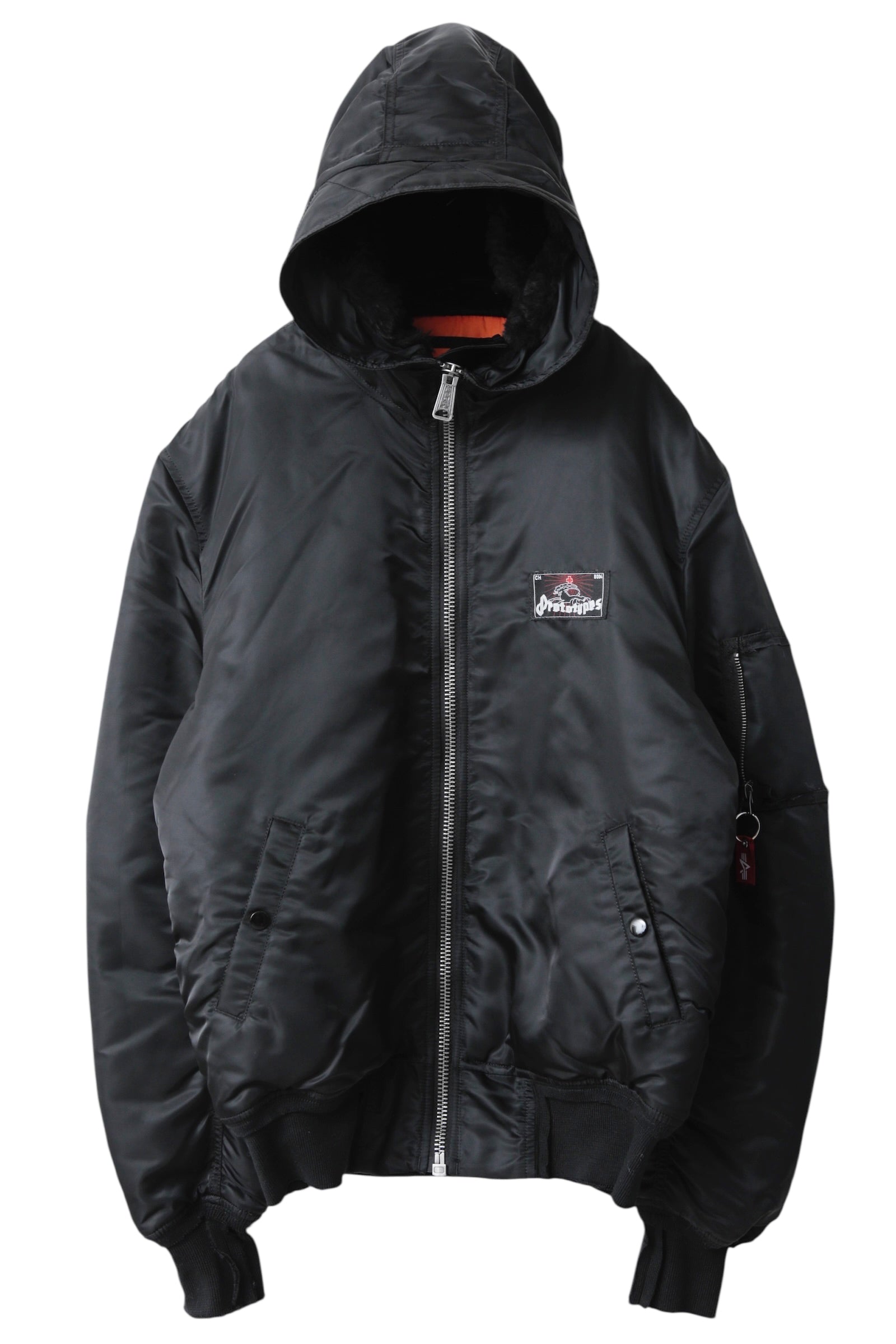 PROTOTYPES TECHNICAL NYLON FIXED HOOD BOMBER