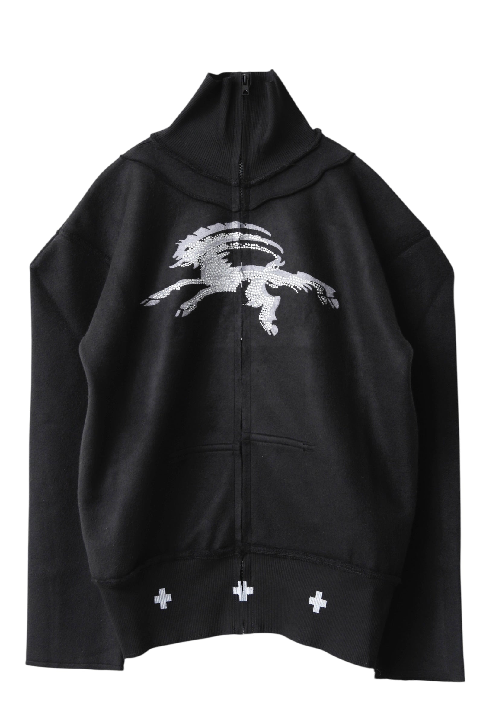 PROTOTYPES FLEECE BCKD JERSEY BLACK INSIDE OUT FLEECE