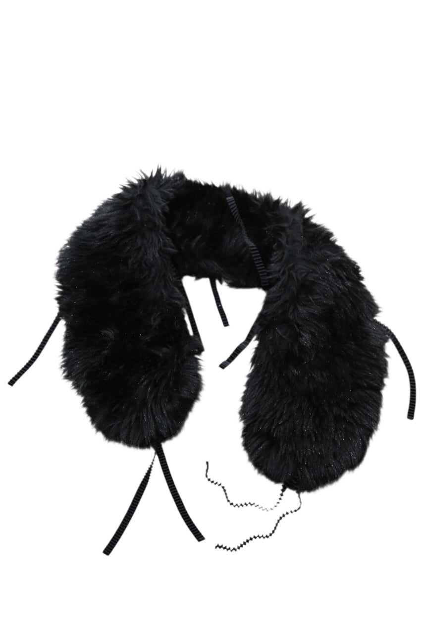 ISSEY MIYAKE FRINGE FUR TIPPET