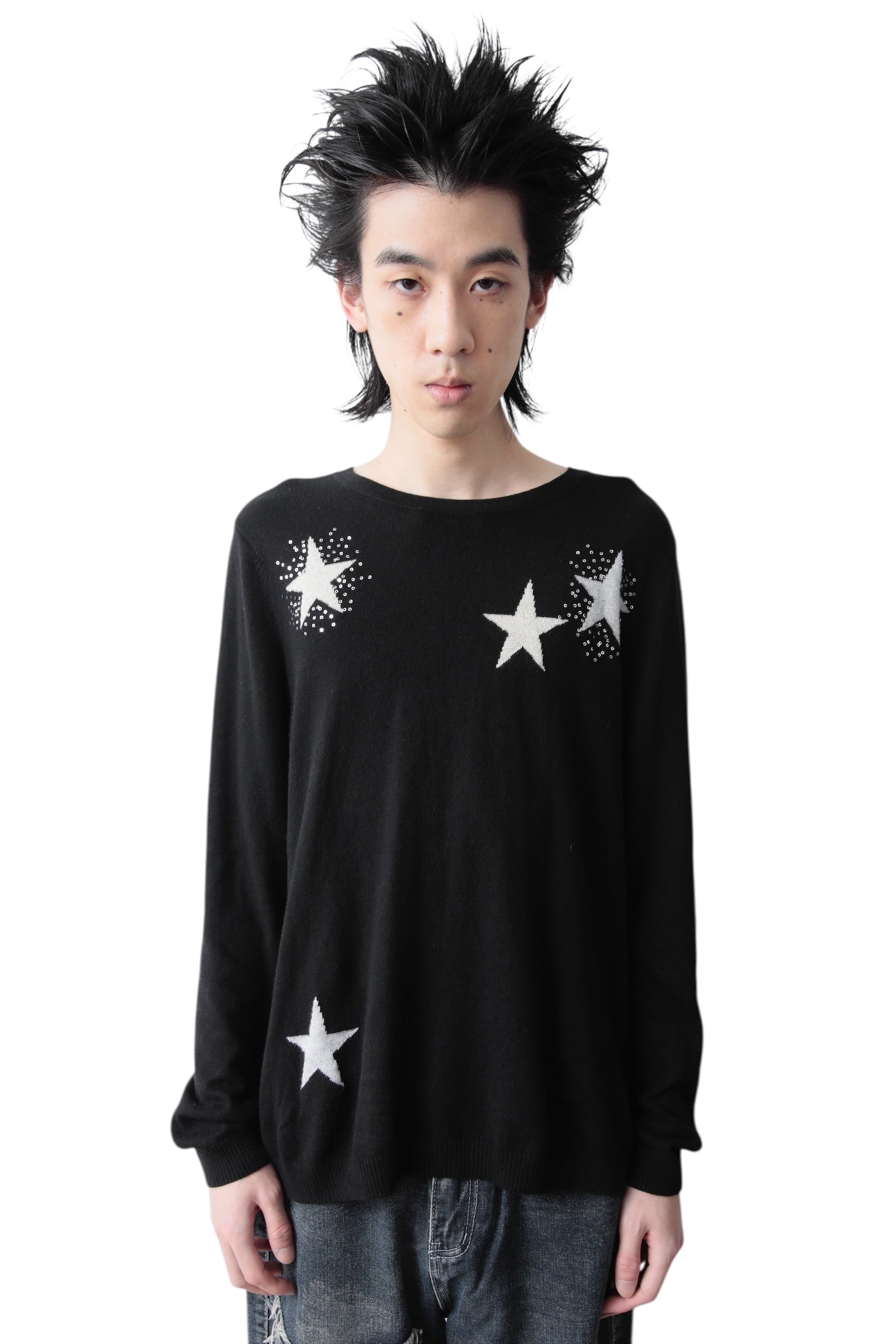 SEQUINS FOUR STAR SWEATER