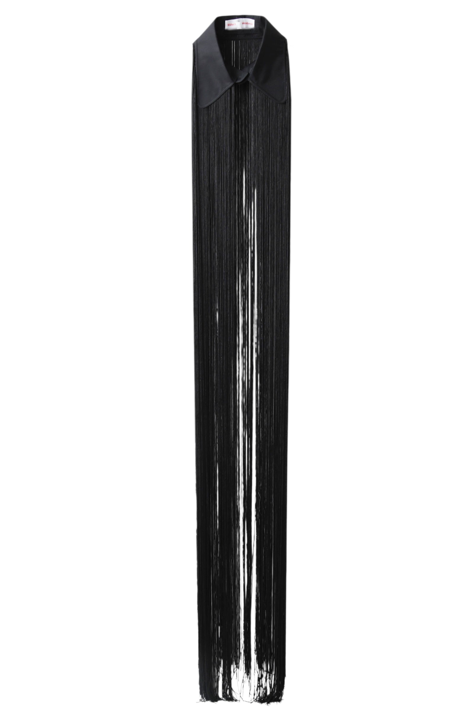 WALTER VAN BEIRENDONCK ROUND COLLAR + FRINGES