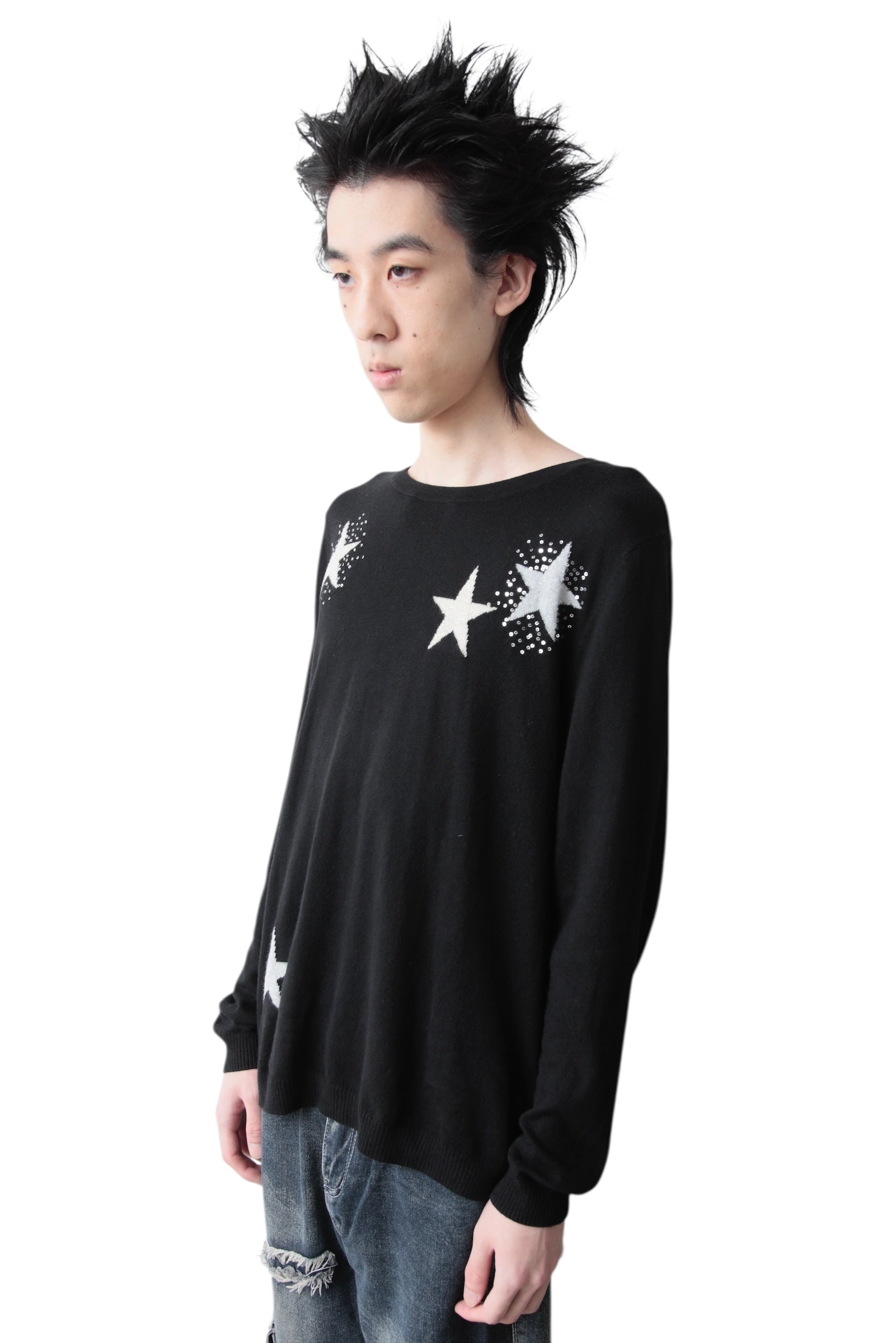 SEQUINS FOUR STAR SWEATER