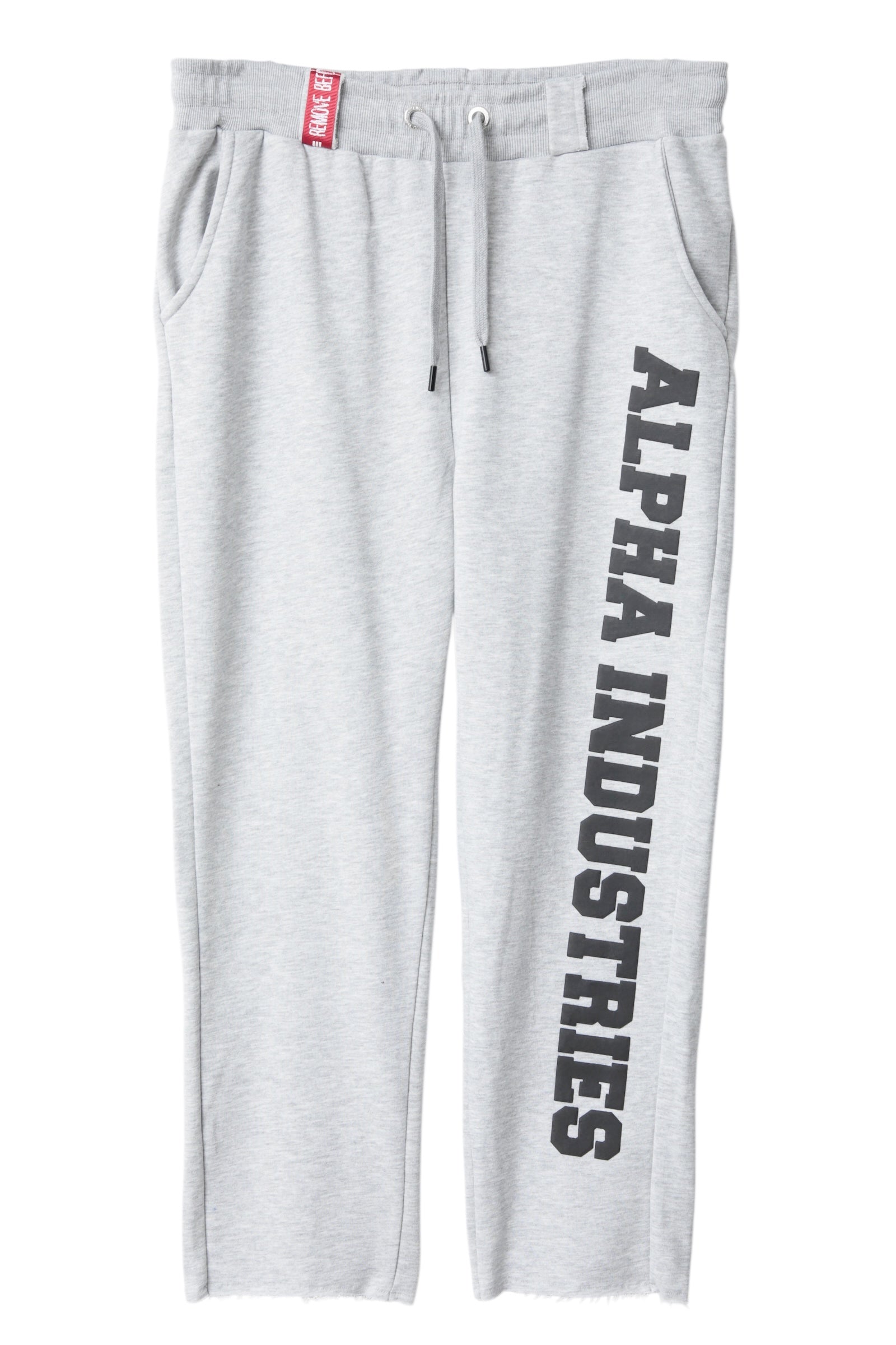 PROTOTYPES FRENCH TERRY COTTON GREY ALPHA BELTLOOP SWEATPANTS