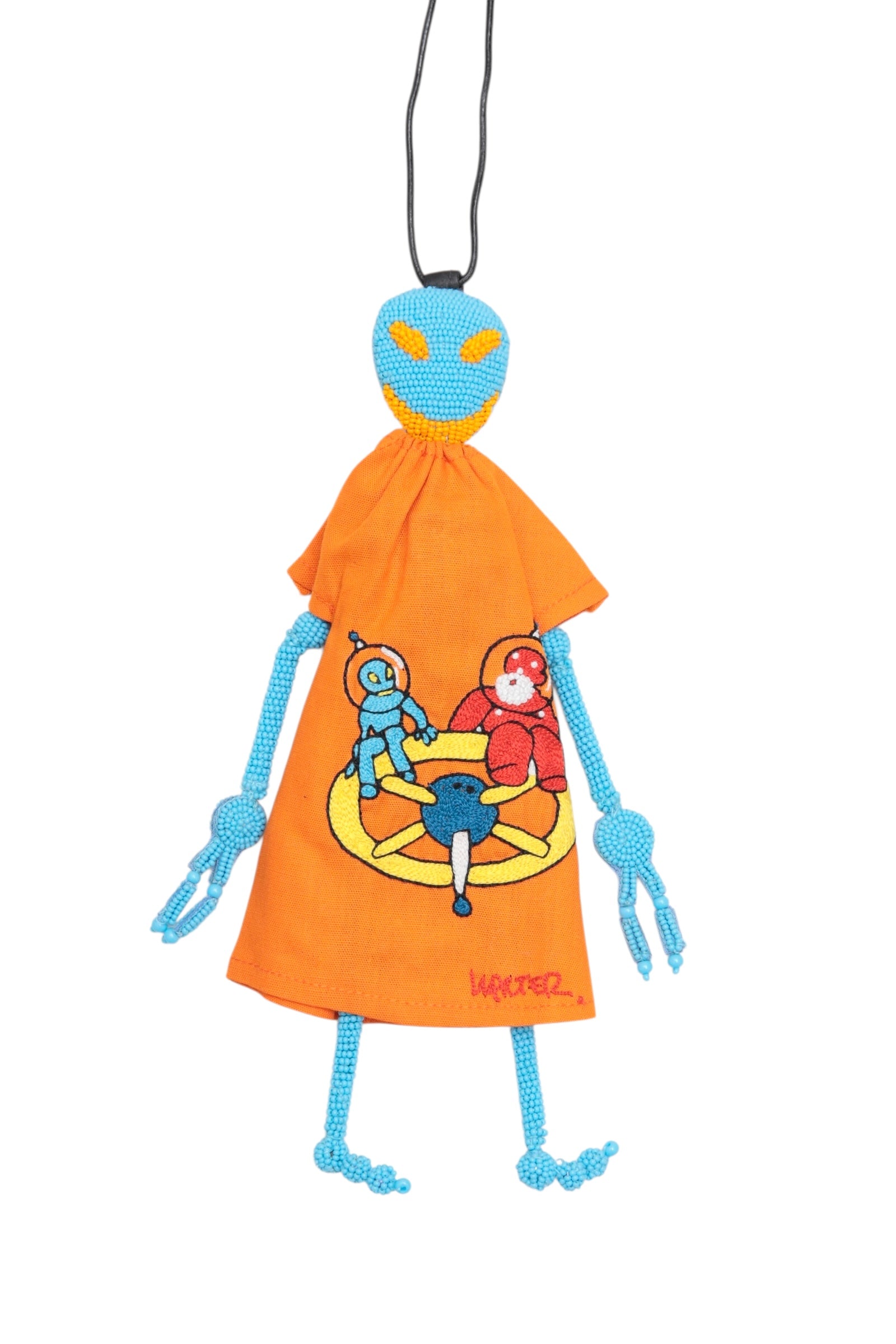 WALTER VAN BEIRENDONCK ALIEN FRIEND + W DRESS JEWEL