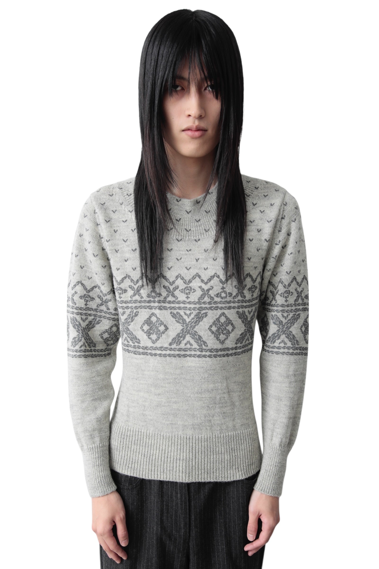 VIVIENNE WESTWOOD GEOMETRIC PATTERNED SWEATER