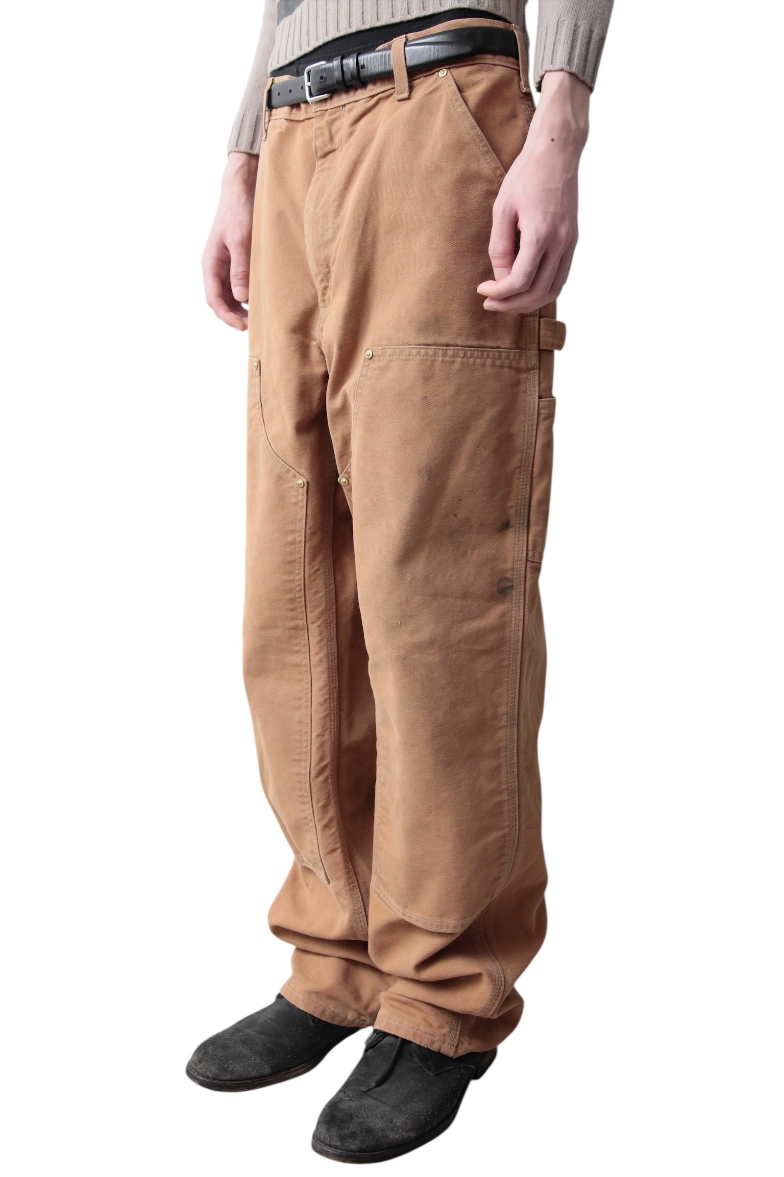 CARHARTT DOUBLE KNEE CARPENTER DENIM PANTS