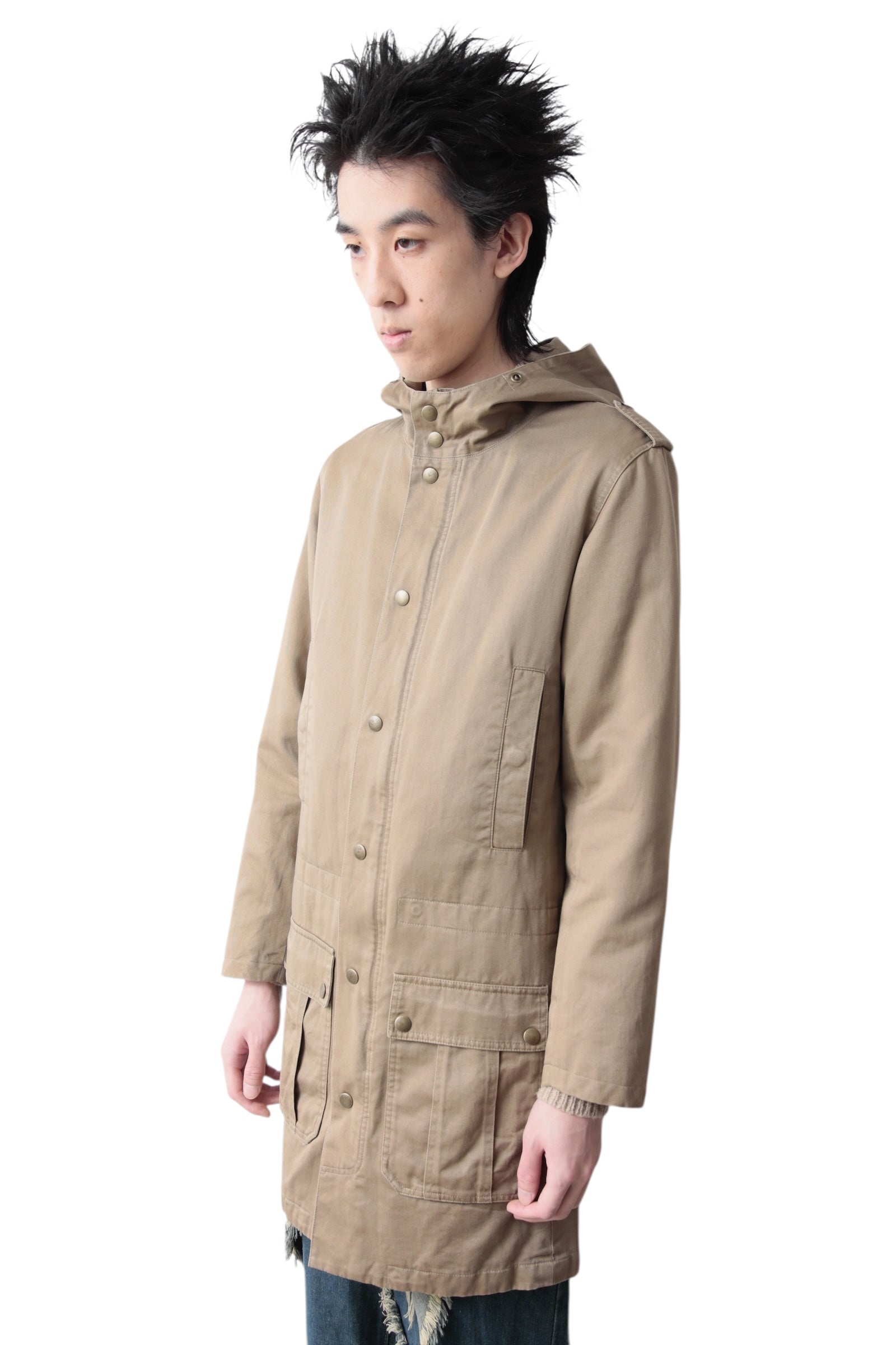 2005A/W DIOR HOMME BY HEDI SLIMANE MILITARY MODS COAT