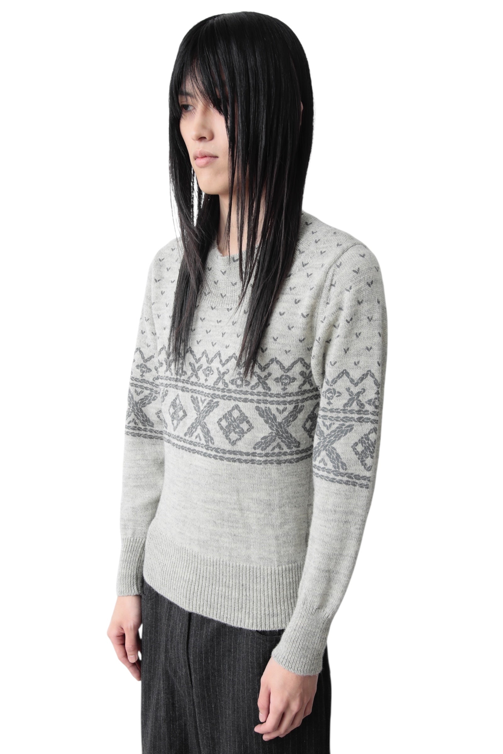 VIVIENNE WESTWOOD GEOMETRIC PATTERNED SWEATER