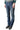 RHINESTONE BLUE SLIM DENIM PANTS