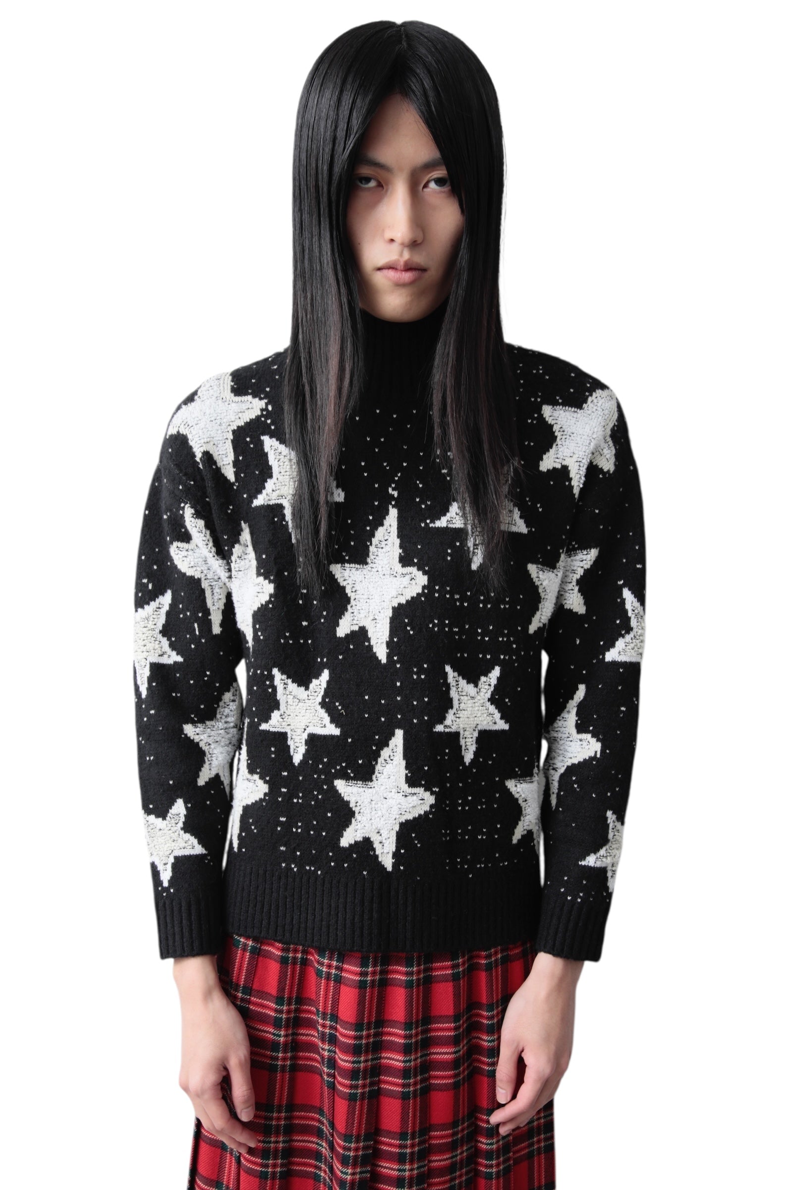 STARDUST MOCK NECK SWEATER